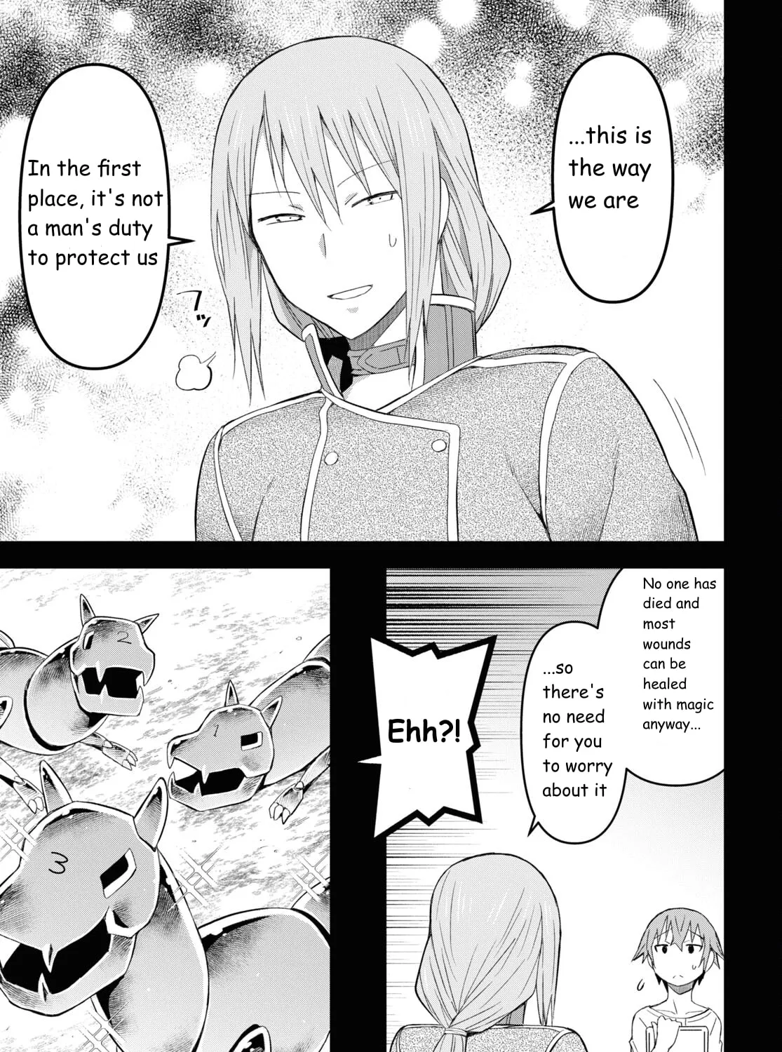 Dungeon Tou de Yadoya wo Yarou! Souzou Mahou wo Moratta Ore no Hosoude Hanjouki Chapter 22 page 37 - 