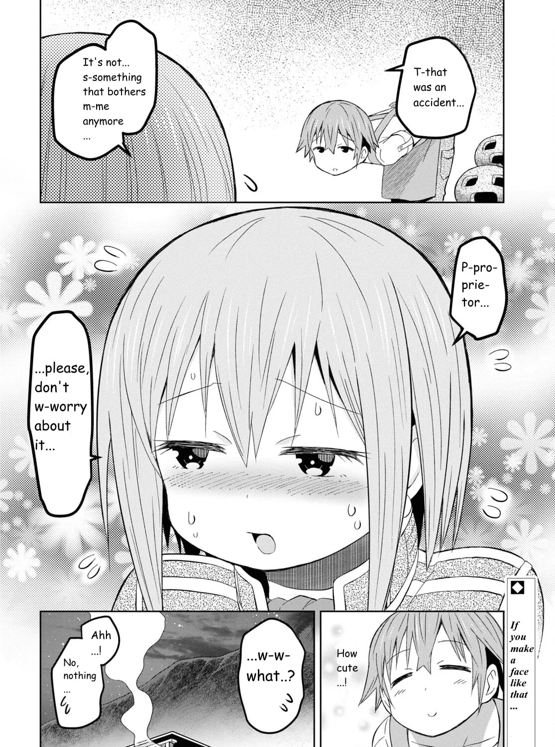 Dungeon Tou de Yadoya wo Yarou! Souzou Mahou wo Moratta Ore no Hosoude Hanjouki Chapter 22 page 55 - 