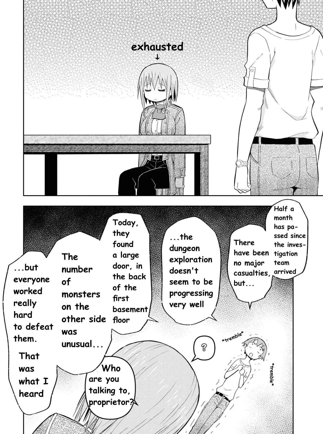Dungeon Tou de Yadoya wo Yarou! Souzou Mahou wo Moratta Ore no Hosoude Hanjouki Chapter 23 page 23 - 