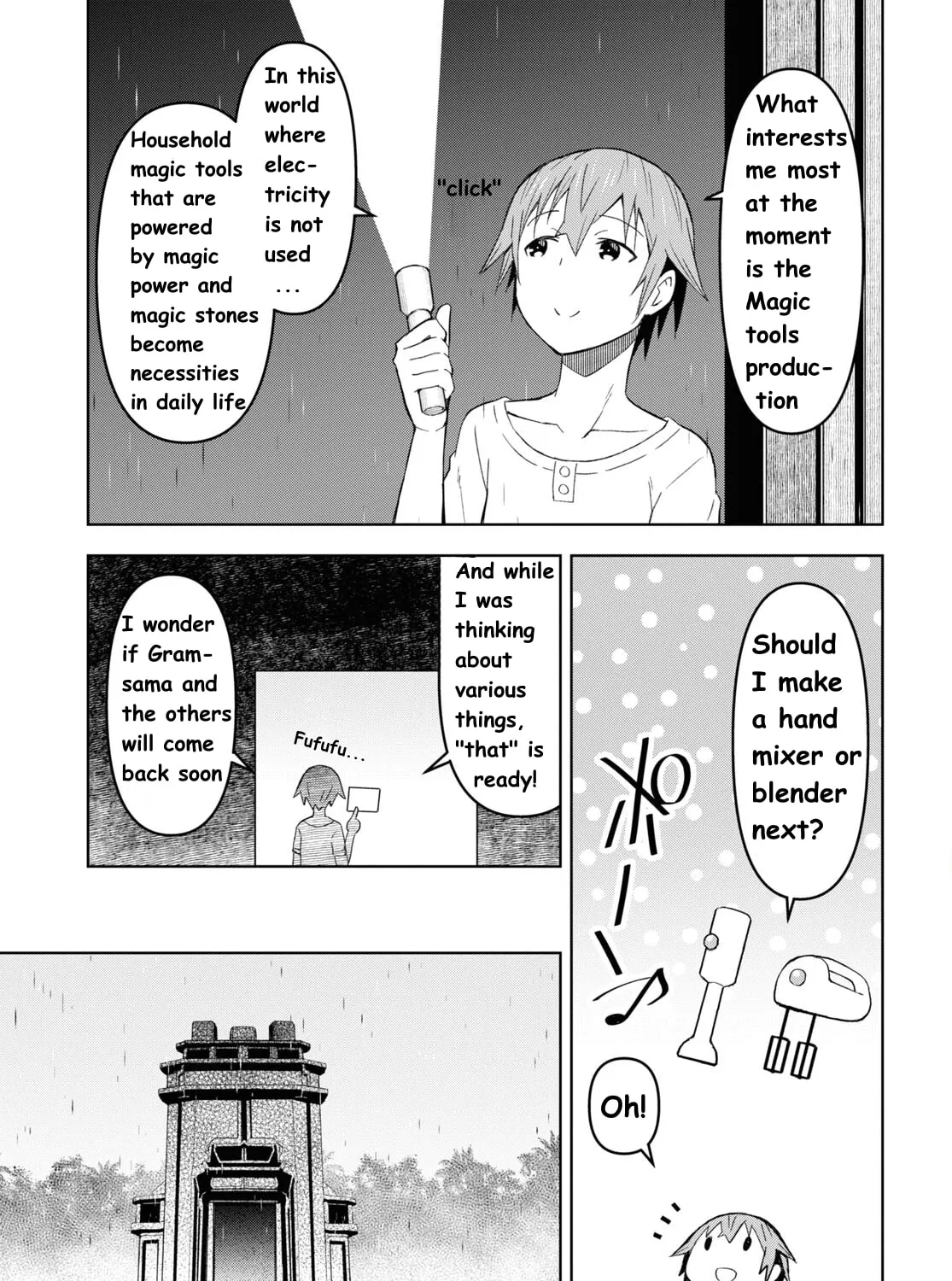 Dungeon Tou de Yadoya wo Yarou! Souzou Mahou wo Moratta Ore no Hosoude Hanjouki Chapter 23 page 45 - 