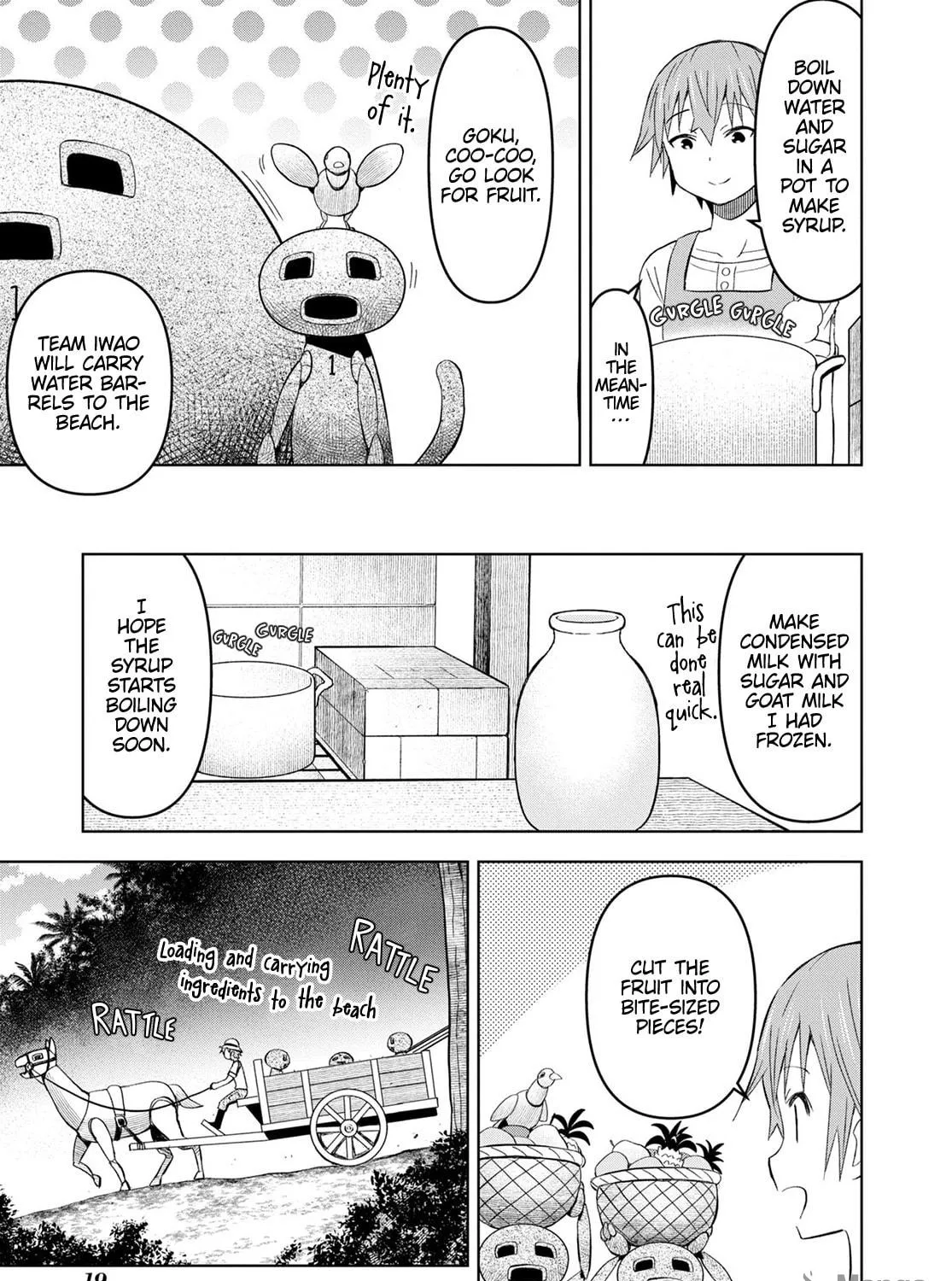 Dungeon Tou de Yadoya wo Yarou! Souzou Mahou wo Moratta Ore no Hosoude Hanjouki Chapter 25 page 39 - 