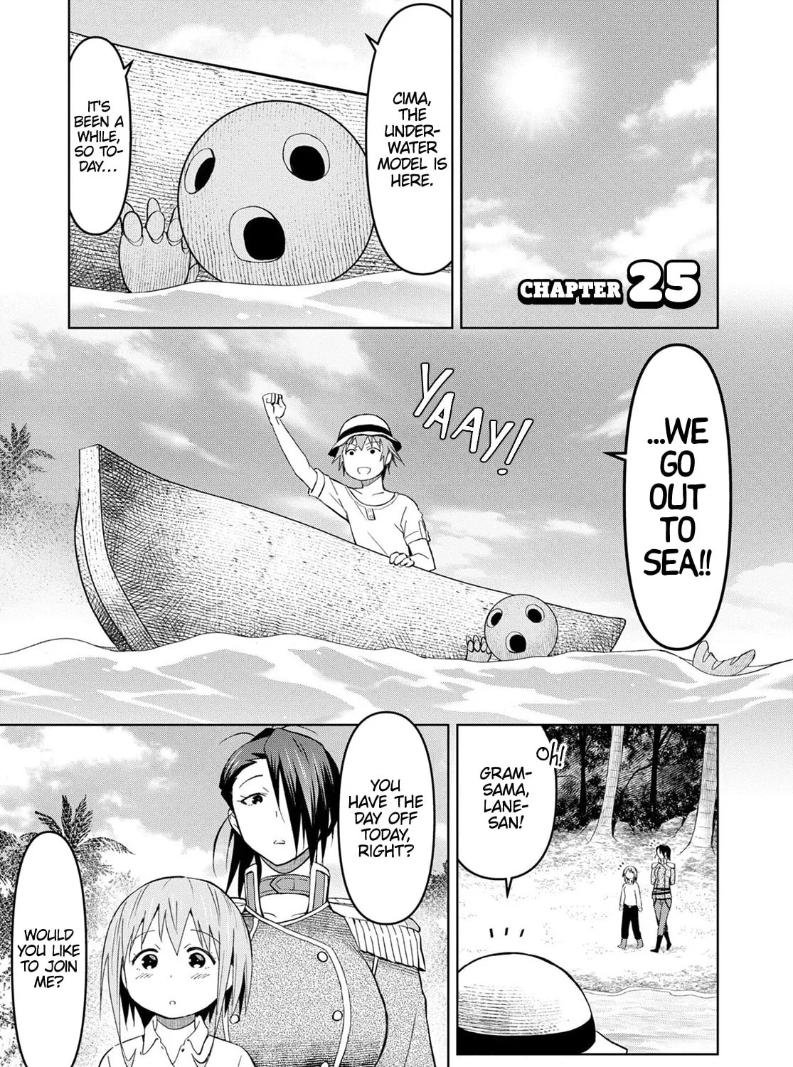 Dungeon Tou de Yadoya wo Yarou! Souzou Mahou wo Moratta Ore no Hosoude Hanjouki Chapter 25 page 7 - 