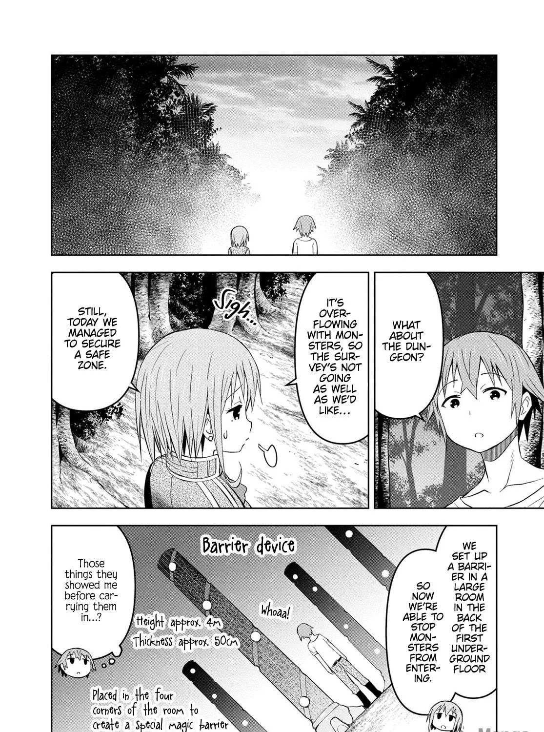 Dungeon Tou de Yadoya wo Yarou! Souzou Mahou wo Moratta Ore no Hosoude Hanjouki Chapter 26 page 11 - 