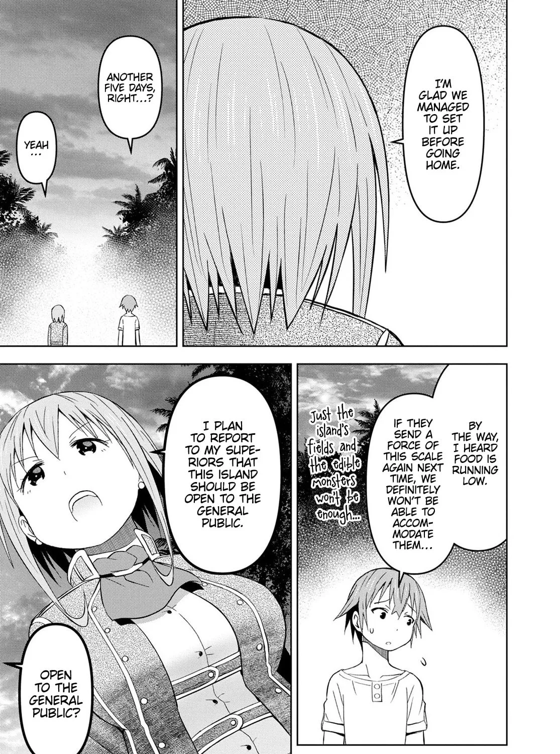 Dungeon Tou de Yadoya wo Yarou! Souzou Mahou wo Moratta Ore no Hosoude Hanjouki Chapter 26 page 13 - 