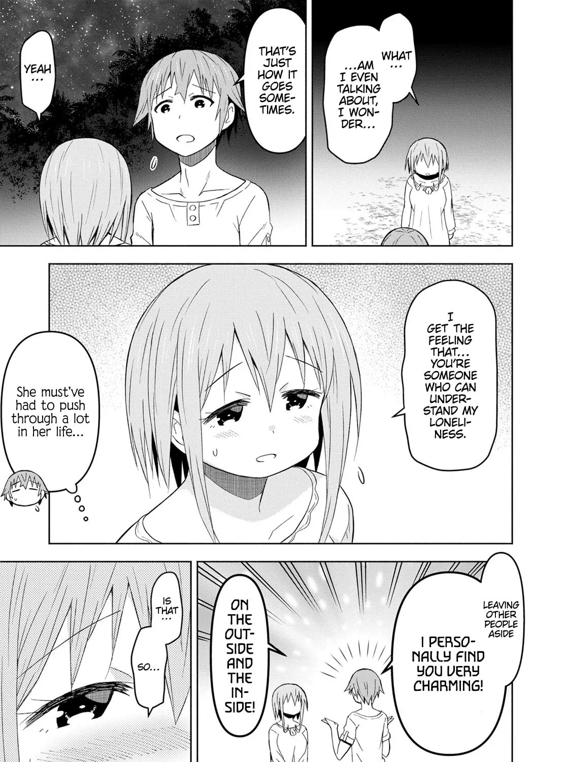 Dungeon Tou de Yadoya wo Yarou! Souzou Mahou wo Moratta Ore no Hosoude Hanjouki Chapter 27 page 13 - 
