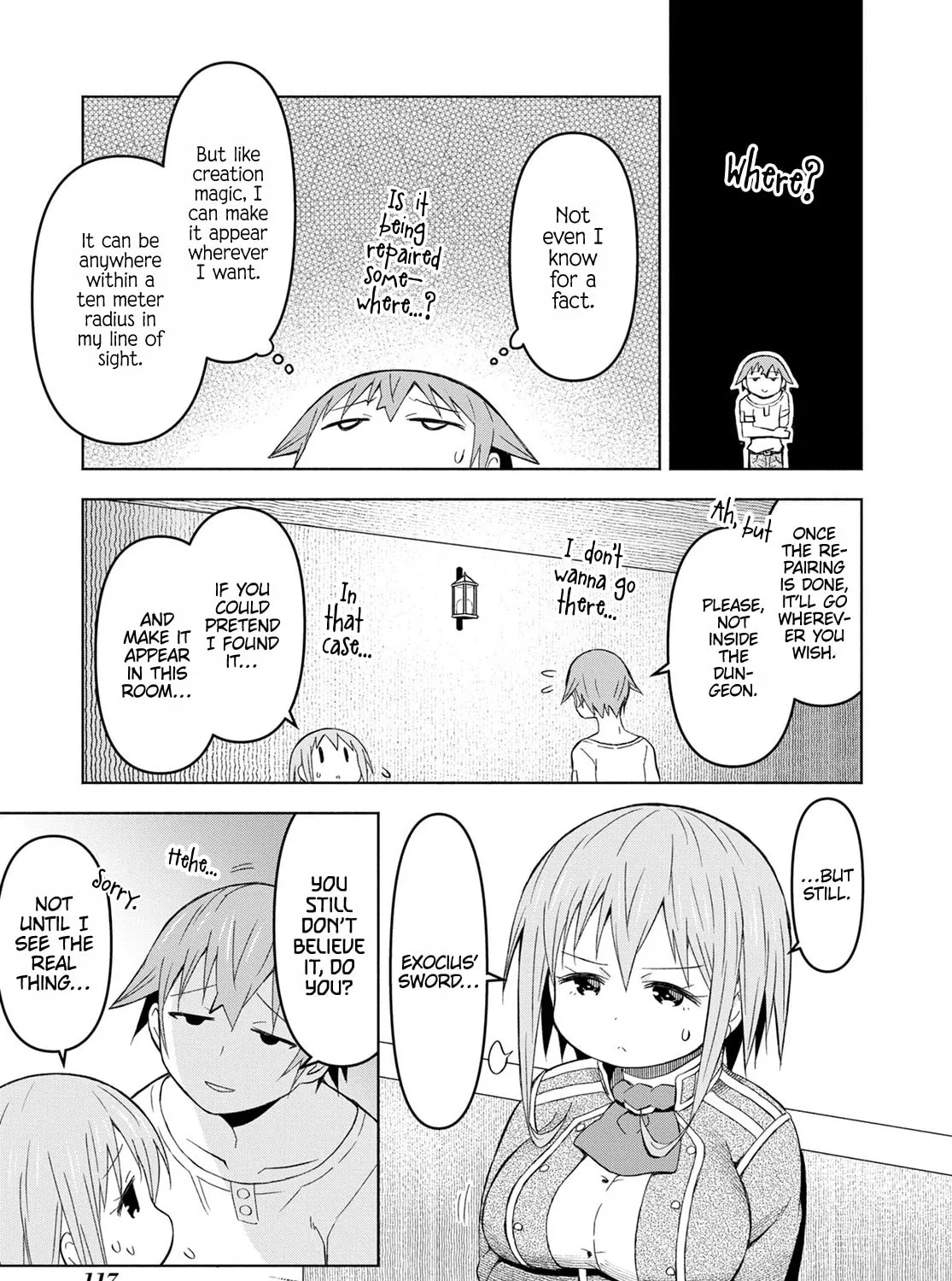 Dungeon Tou de Yadoya wo Yarou! Souzou Mahou wo Moratta Ore no Hosoude Hanjouki Chapter 28 page 45 - 