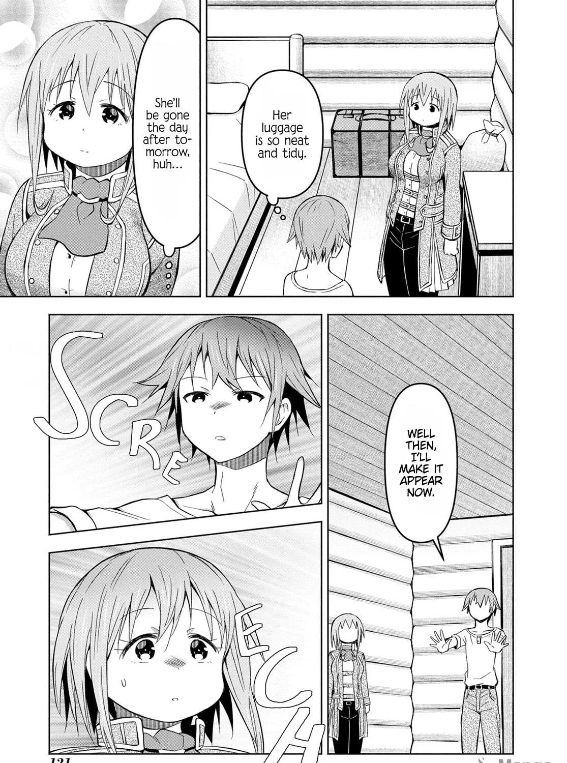 Dungeon Tou de Yadoya wo Yarou! Souzou Mahou wo Moratta Ore no Hosoude Hanjouki Chapter 28 page 53 - 