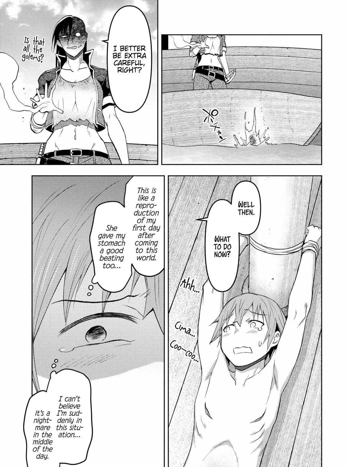 Dungeon Tou de Yadoya wo Yarou! Souzou Mahou wo Moratta Ore no Hosoude Hanjouki Chapter 32 page 33 - 