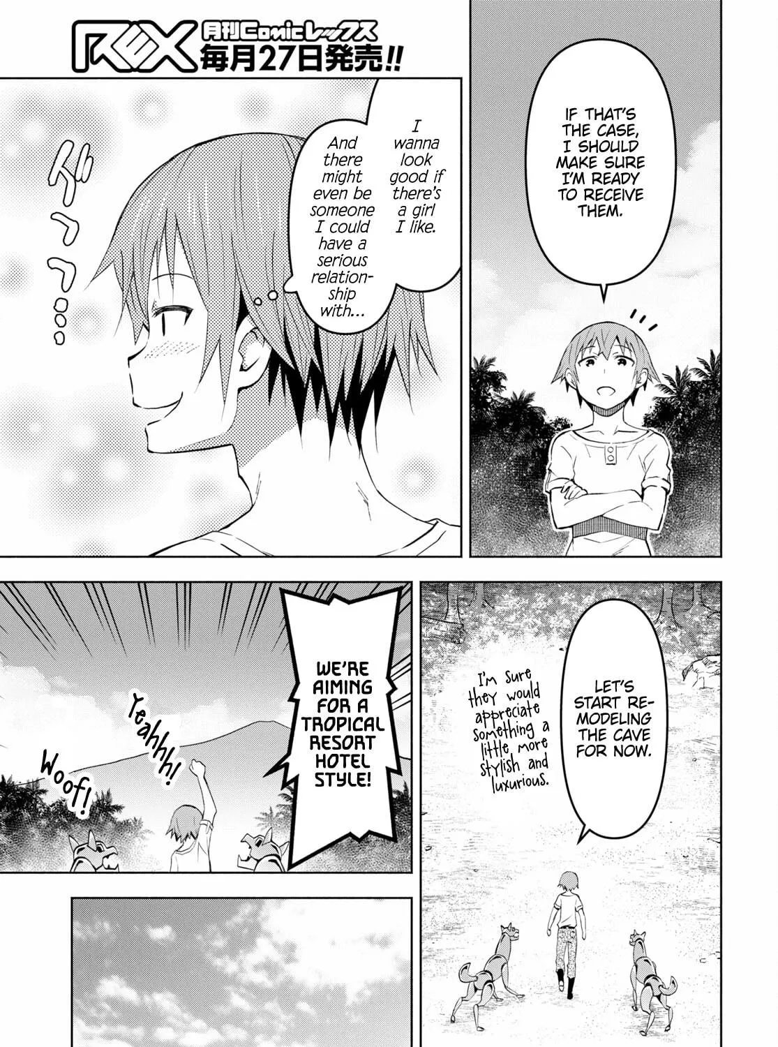 Dungeon Tou de Yadoya wo Yarou! Souzou Mahou wo Moratta Ore no Hosoude Hanjouki Chapter 32 page 5 - 