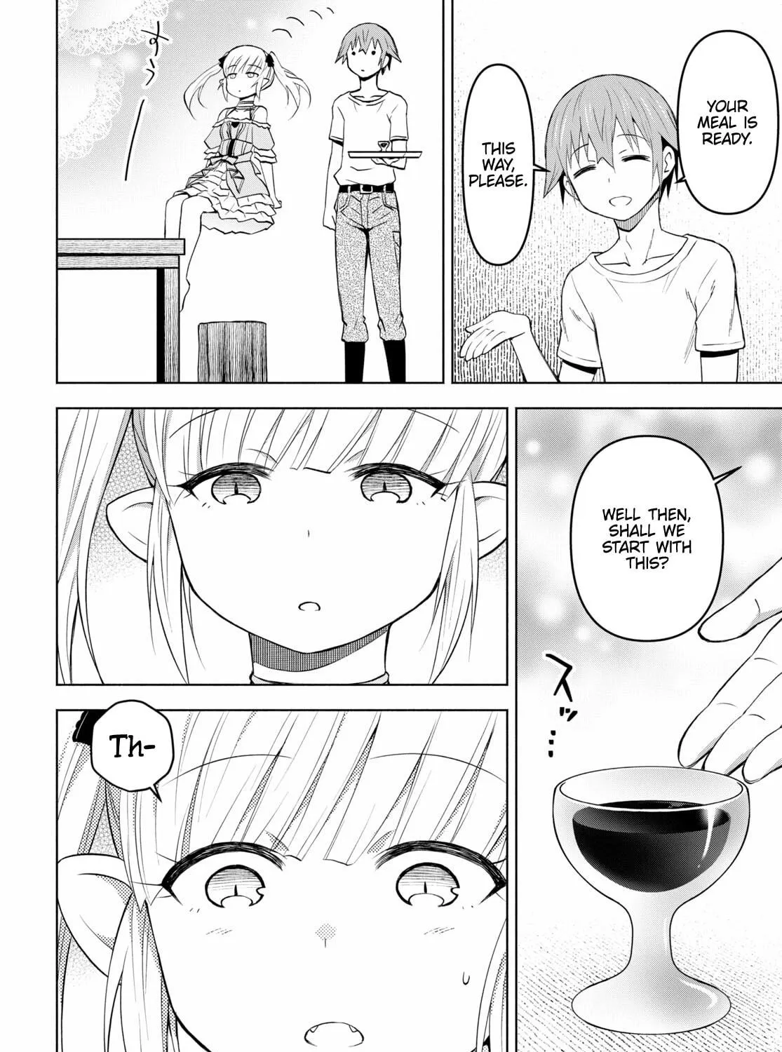 Dungeon Tou de Yadoya wo Yarou! Souzou Mahou wo Moratta Ore no Hosoude Hanjouki Chapter 33 page 35 - 
