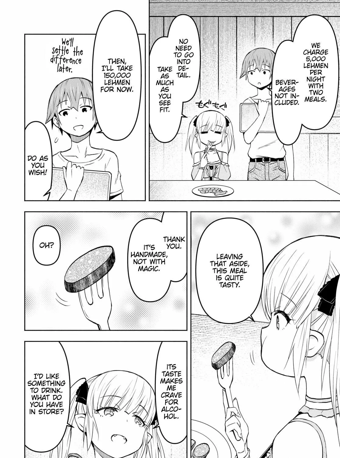 Dungeon Tou de Yadoya wo Yarou! Souzou Mahou wo Moratta Ore no Hosoude Hanjouki Chapter 33 page 47 - 