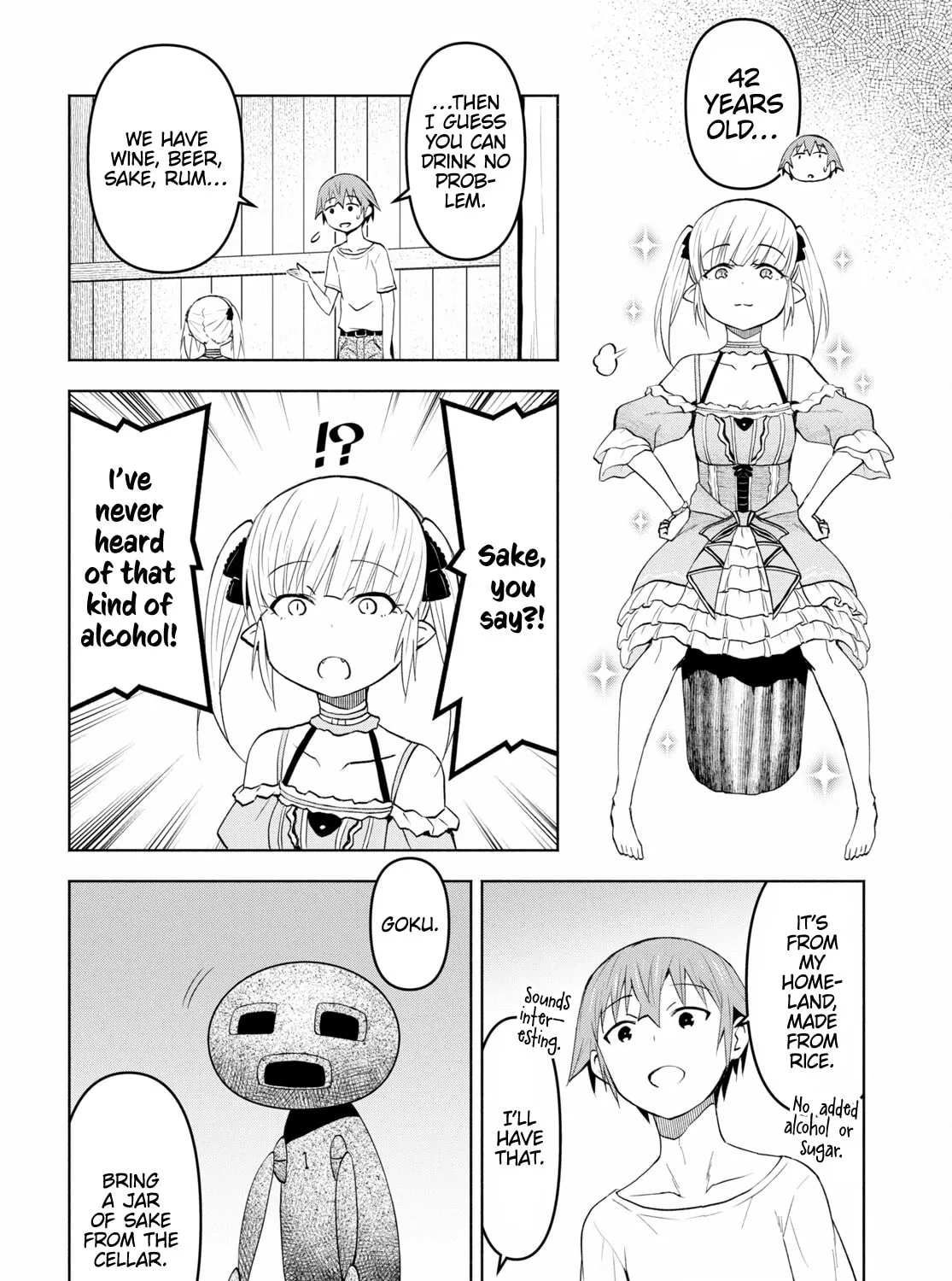 Dungeon Tou de Yadoya wo Yarou! Souzou Mahou wo Moratta Ore no Hosoude Hanjouki Chapter 34 page 3 - 