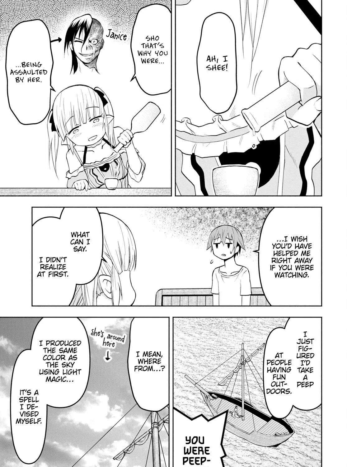 Dungeon Tou de Yadoya wo Yarou! Souzou Mahou wo Moratta Ore no Hosoude Hanjouki Chapter 34 page 29 - 
