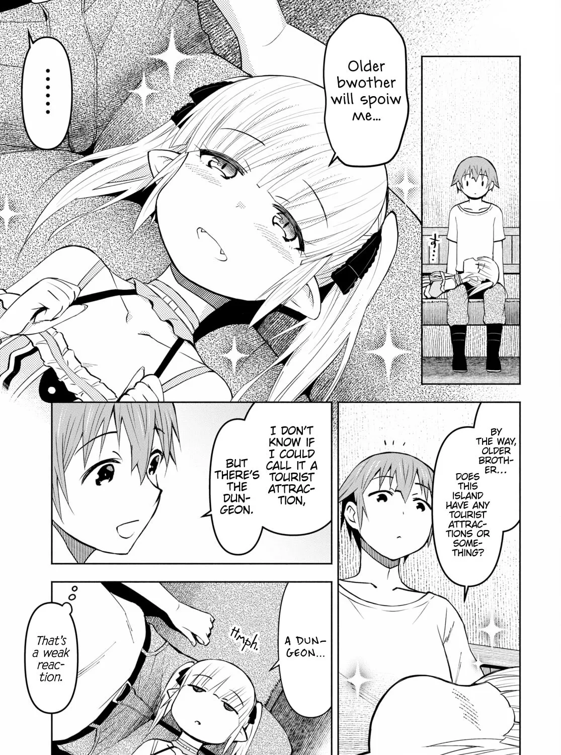 Dungeon Tou de Yadoya wo Yarou! Souzou Mahou wo Moratta Ore no Hosoude Hanjouki Chapter 34 page 37 - 