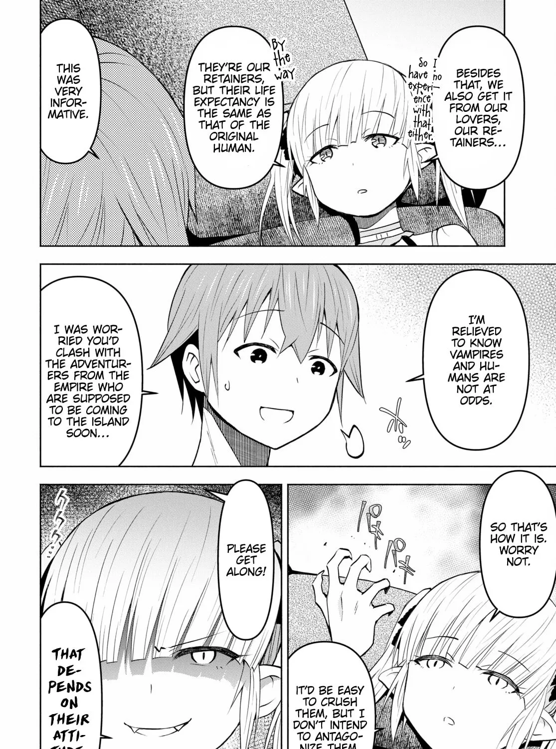 Dungeon Tou de Yadoya wo Yarou! Souzou Mahou wo Moratta Ore no Hosoude Hanjouki Chapter 34 page 43 - 