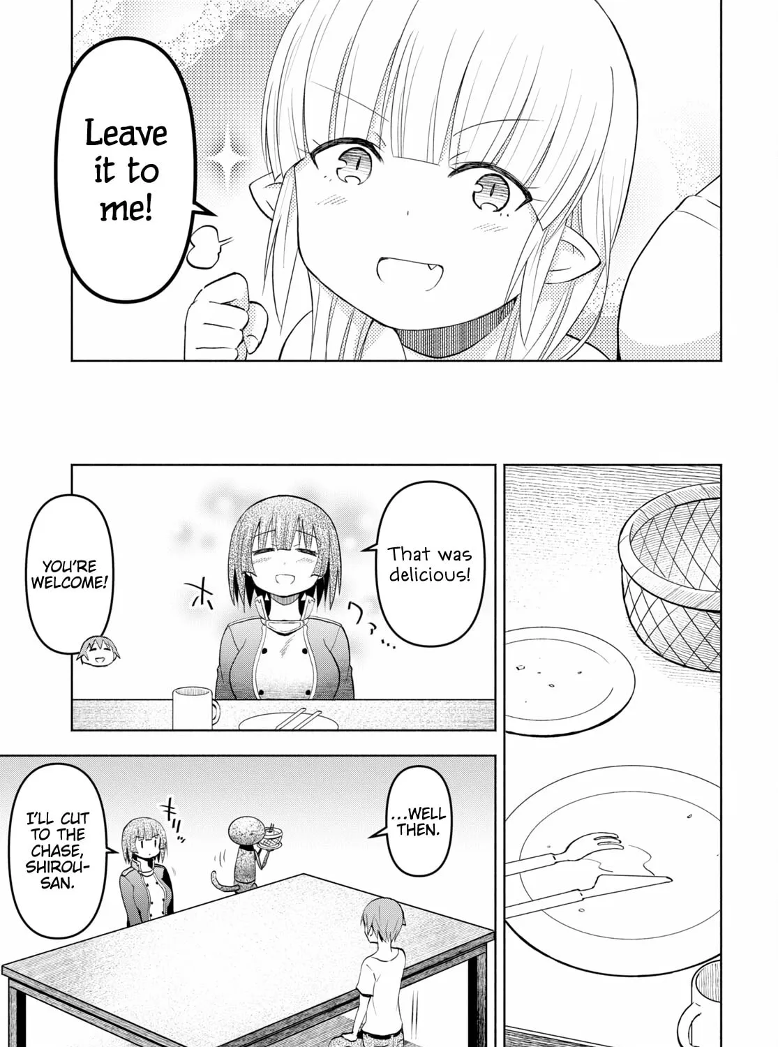 Dungeon Tou de Yadoya wo Yarou! Souzou Mahou wo Moratta Ore no Hosoude Hanjouki Chapter 35 page 33 - 