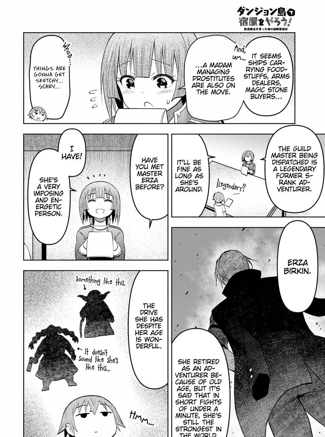 Dungeon Tou de Yadoya wo Yarou! Souzou Mahou wo Moratta Ore no Hosoude Hanjouki Chapter 35 page 43 - 