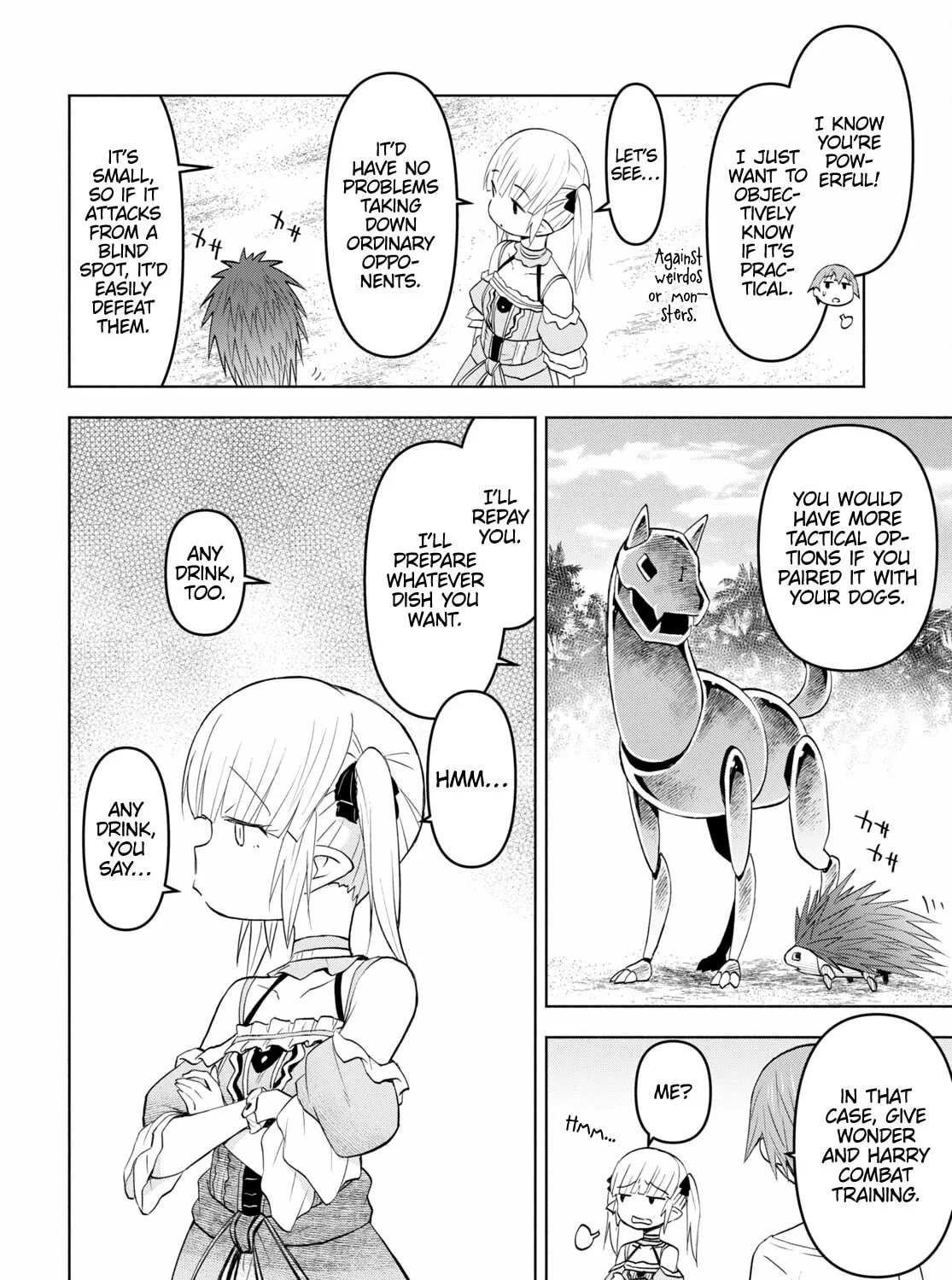 Dungeon Tou de Yadoya wo Yarou! Souzou Mahou wo Moratta Ore no Hosoude Hanjouki Chapter 36 page 15 - 