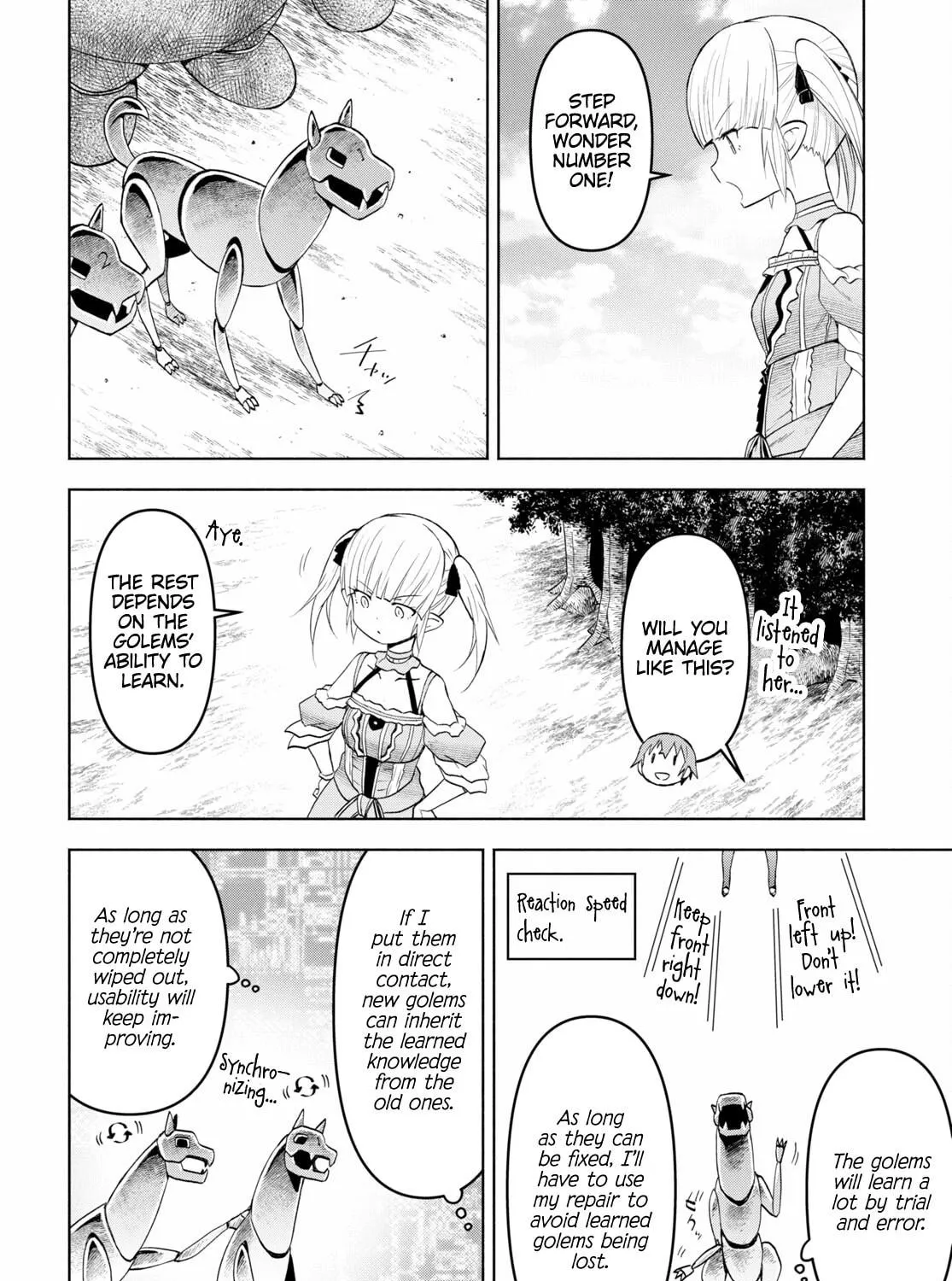 Dungeon Tou de Yadoya wo Yarou! Souzou Mahou wo Moratta Ore no Hosoude Hanjouki Chapter 36 page 23 - 