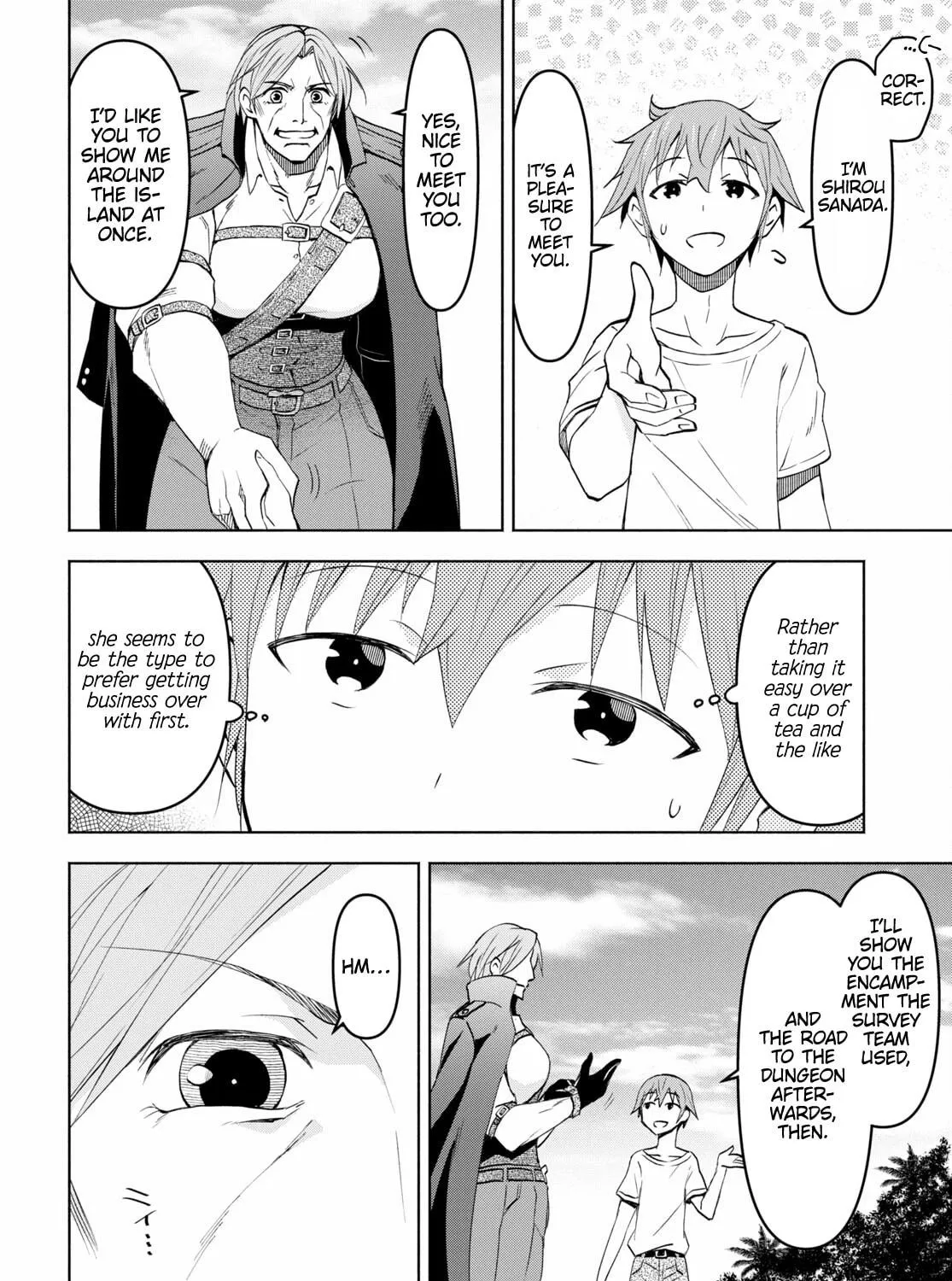 Dungeon Tou de Yadoya wo Yarou! Souzou Mahou wo Moratta Ore no Hosoude Hanjouki Chapter 36 page 35 - 
