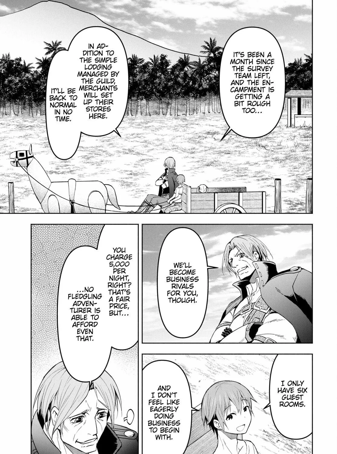 Dungeon Tou de Yadoya wo Yarou! Souzou Mahou wo Moratta Ore no Hosoude Hanjouki Chapter 36 page 41 - 