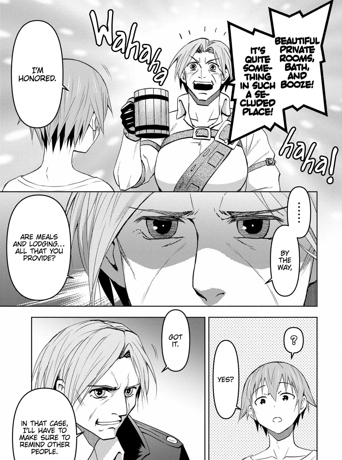Dungeon Tou de Yadoya wo Yarou! Souzou Mahou wo Moratta Ore no Hosoude Hanjouki Chapter 36 page 45 - 