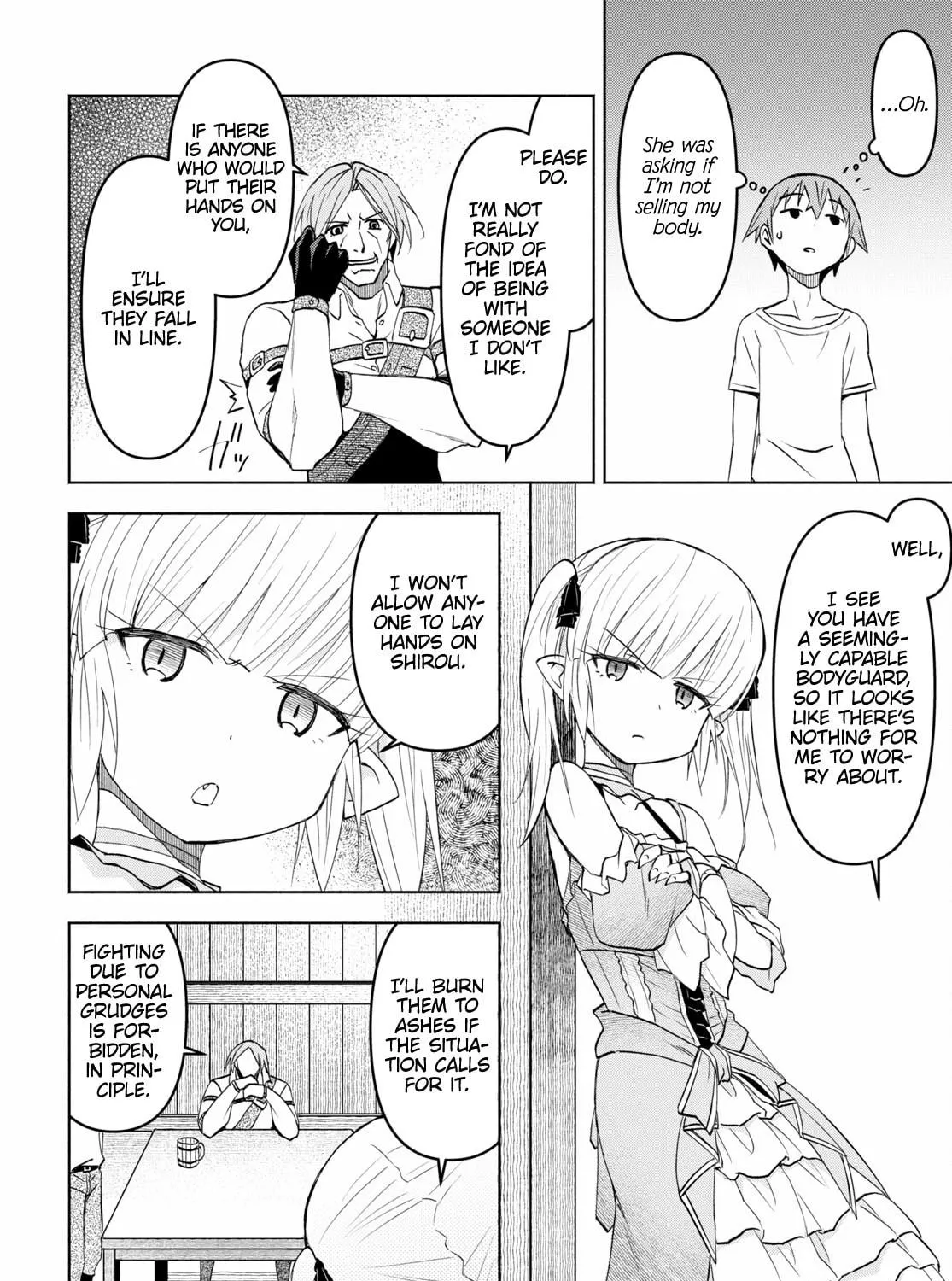 Dungeon Tou de Yadoya wo Yarou! Souzou Mahou wo Moratta Ore no Hosoude Hanjouki Chapter 36 page 47 - 