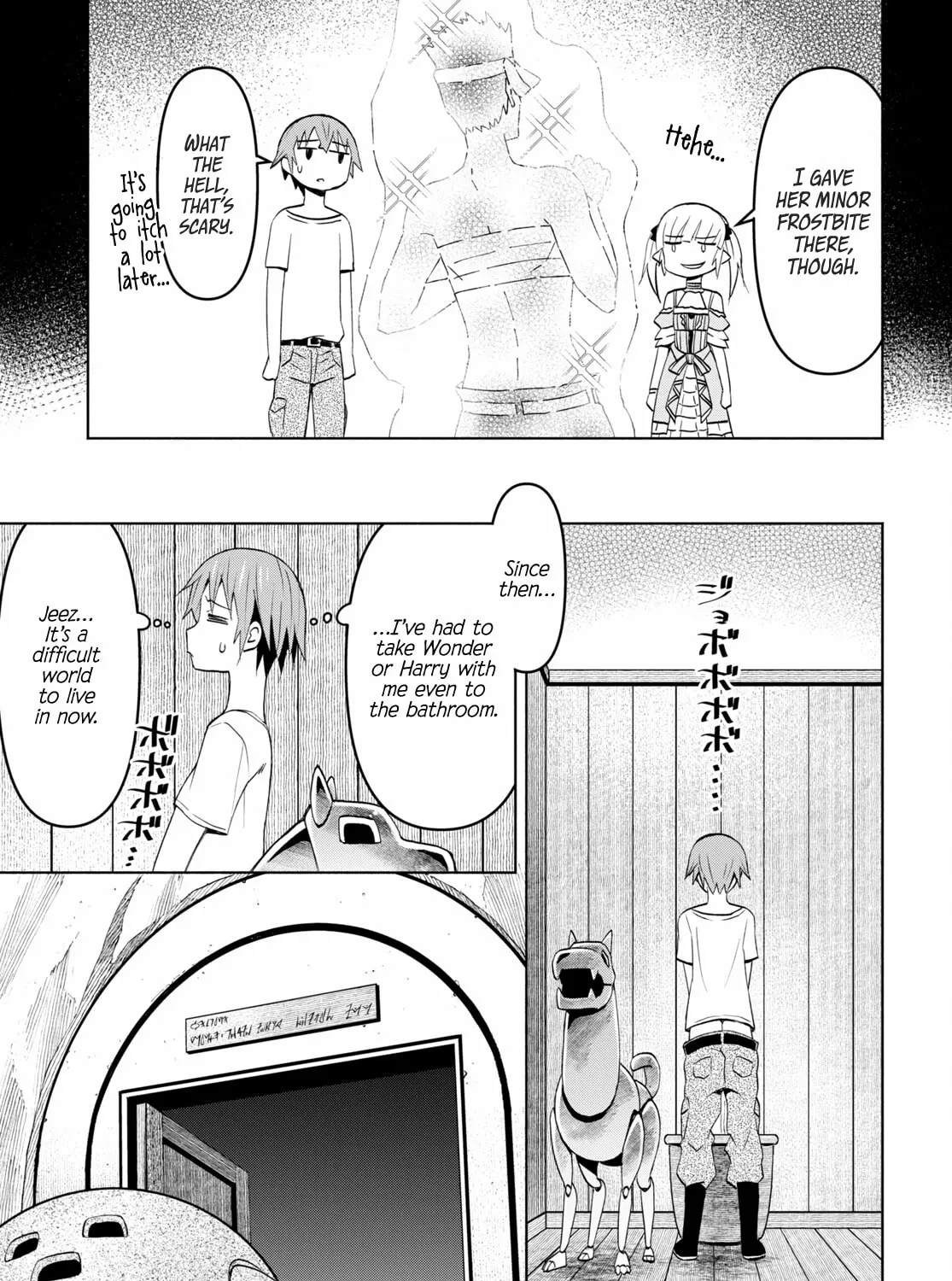 Dungeon Tou de Yadoya wo Yarou! Souzou Mahou wo Moratta Ore no Hosoude Hanjouki Chapter 37 page 21 - 