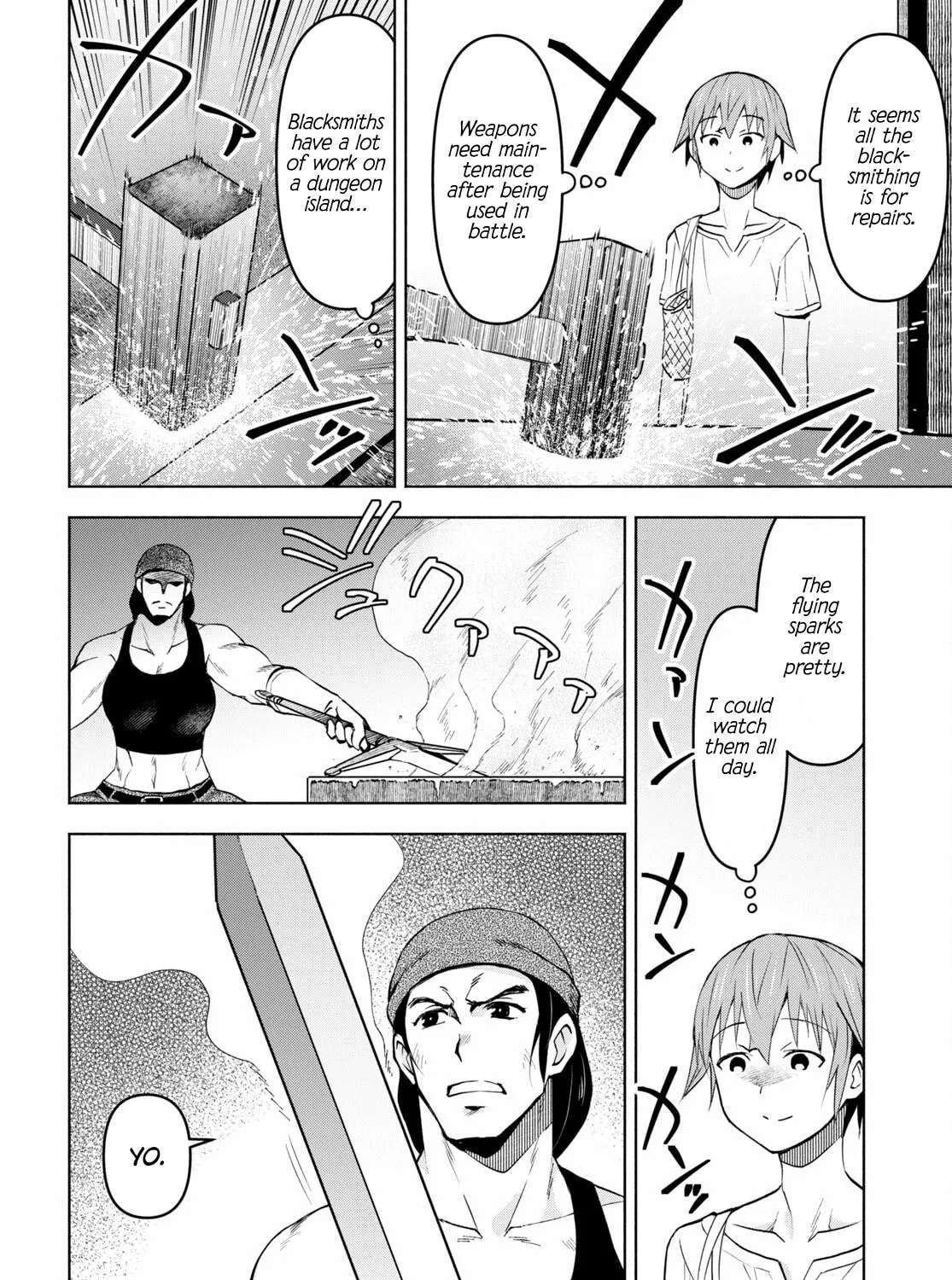 Dungeon Tou de Yadoya wo Yarou! Souzou Mahou wo Moratta Ore no Hosoude Hanjouki Chapter 37 page 35 - 