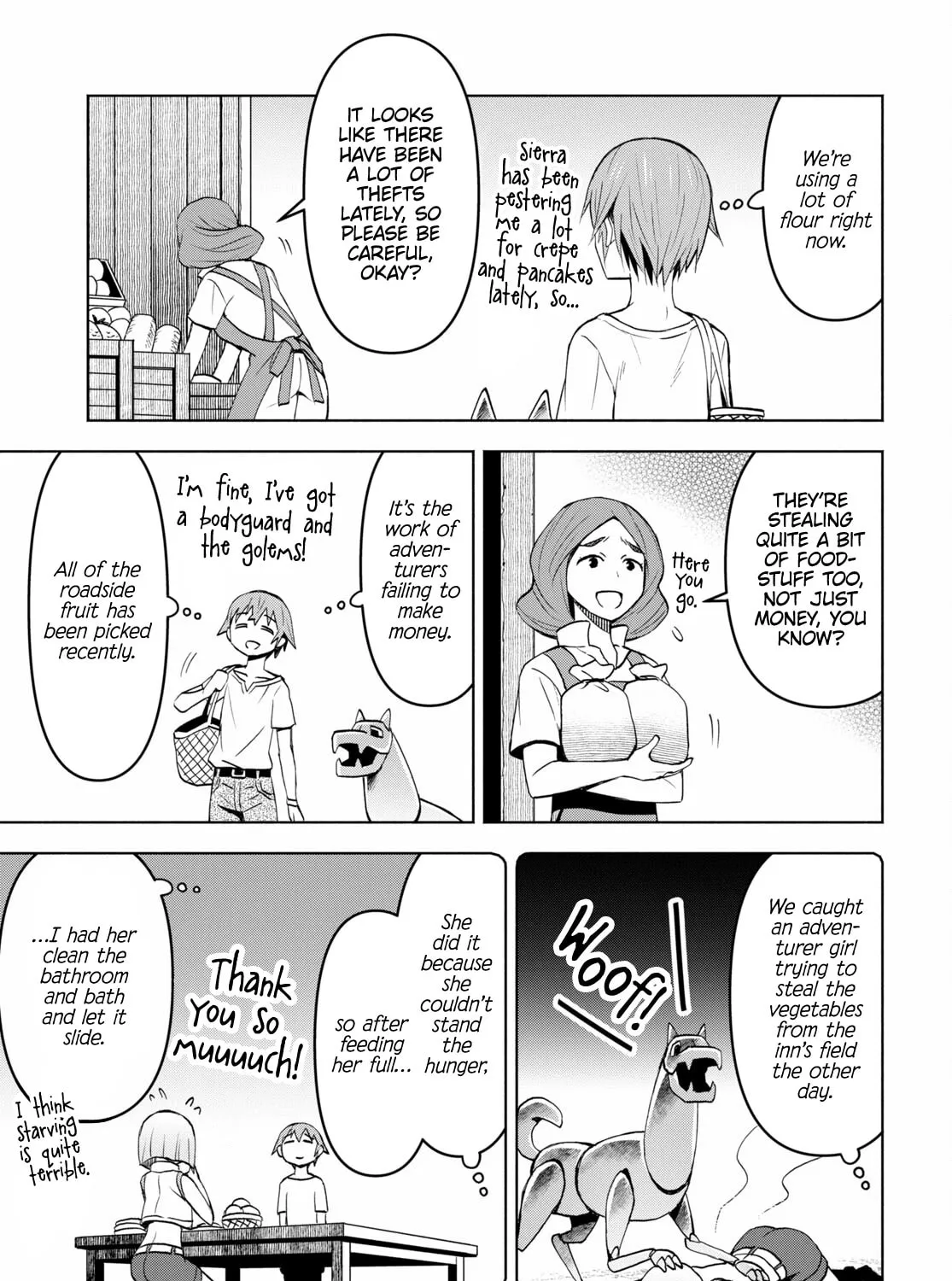 Dungeon Tou de Yadoya wo Yarou! Souzou Mahou wo Moratta Ore no Hosoude Hanjouki Chapter 37 page 45 - 