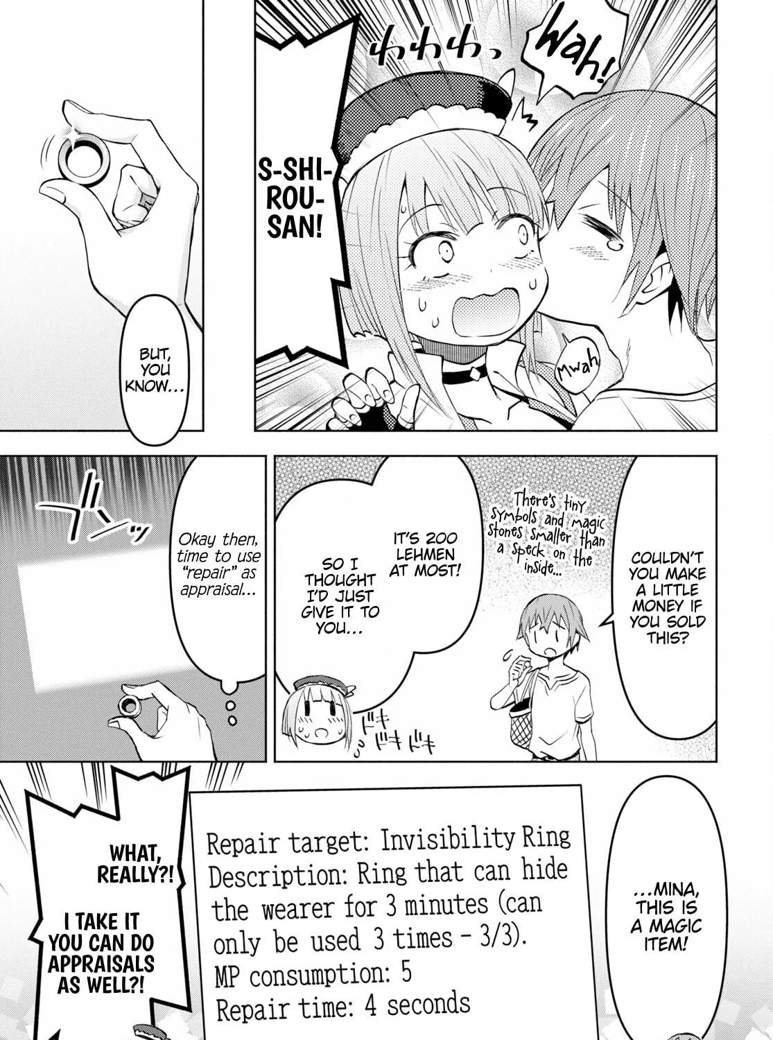 Dungeon Tou de Yadoya wo Yarou! Souzou Mahou wo Moratta Ore no Hosoude Hanjouki Chapter 37 page 53 - 
