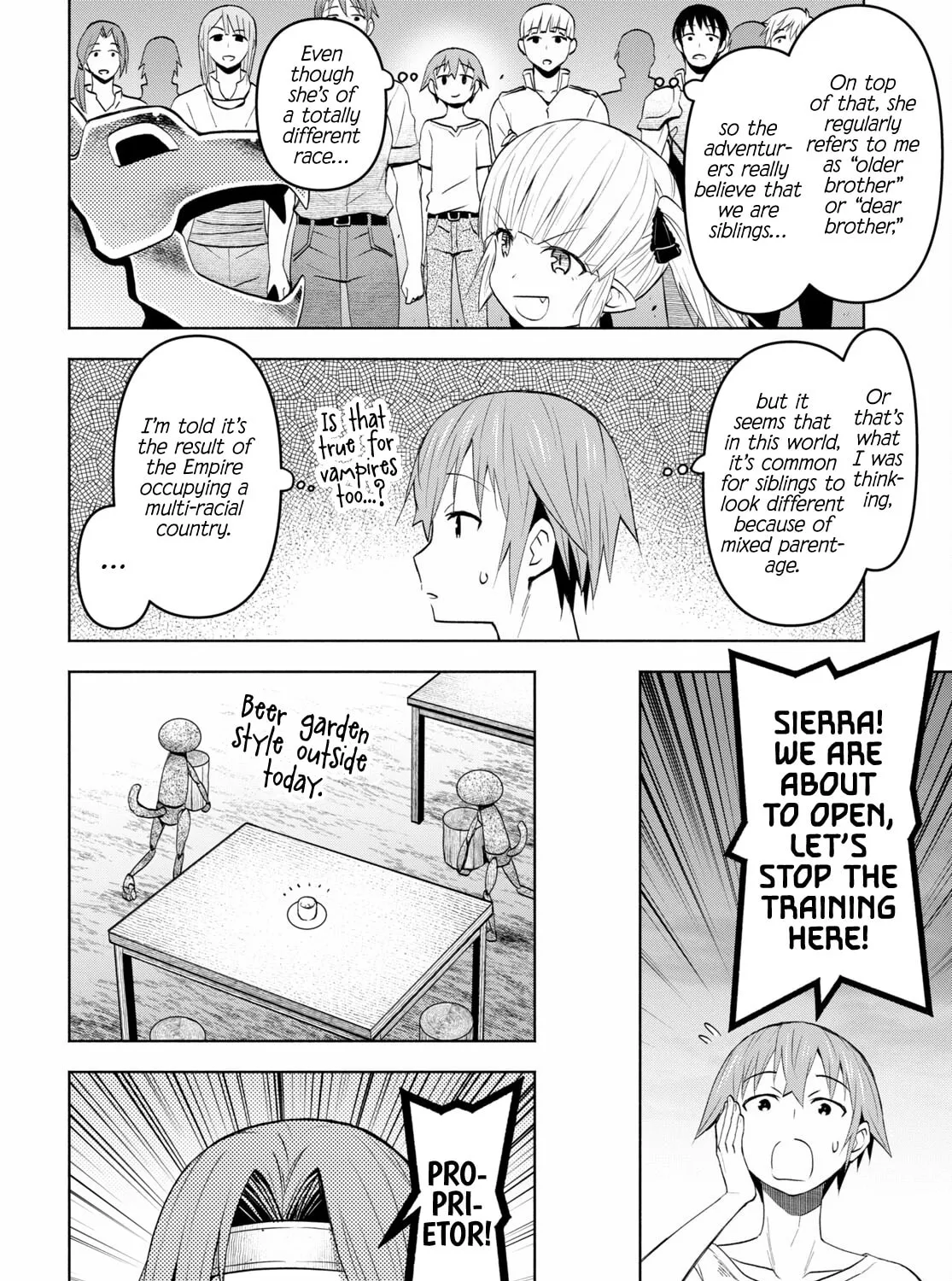 Dungeon Tou de Yadoya wo Yarou! Souzou Mahou wo Moratta Ore no Hosoude Hanjouki Chapter 38 page 12 - 