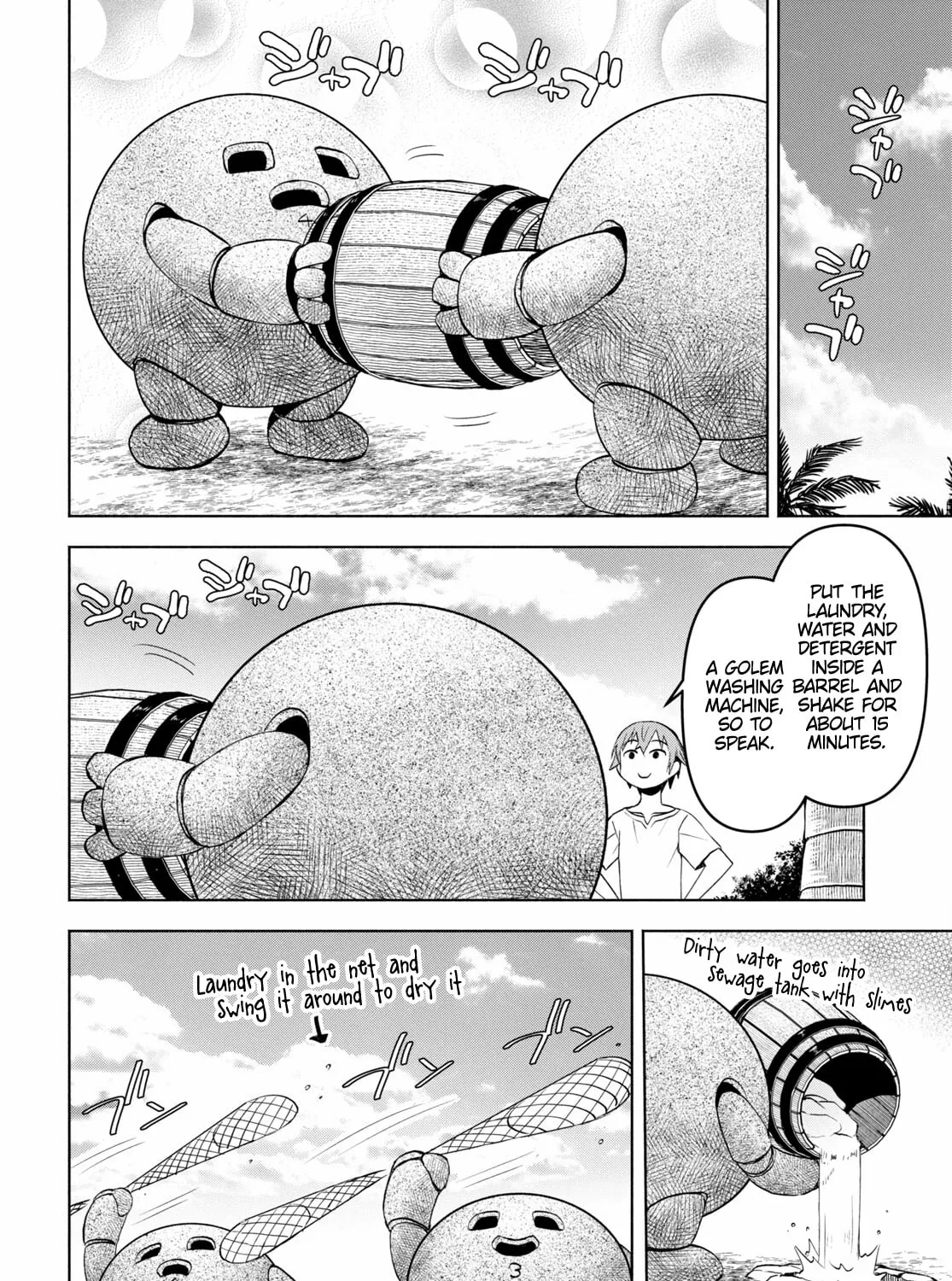 Dungeon Tou de Yadoya wo Yarou! Souzou Mahou wo Moratta Ore no Hosoude Hanjouki Chapter 38 page 36 - 