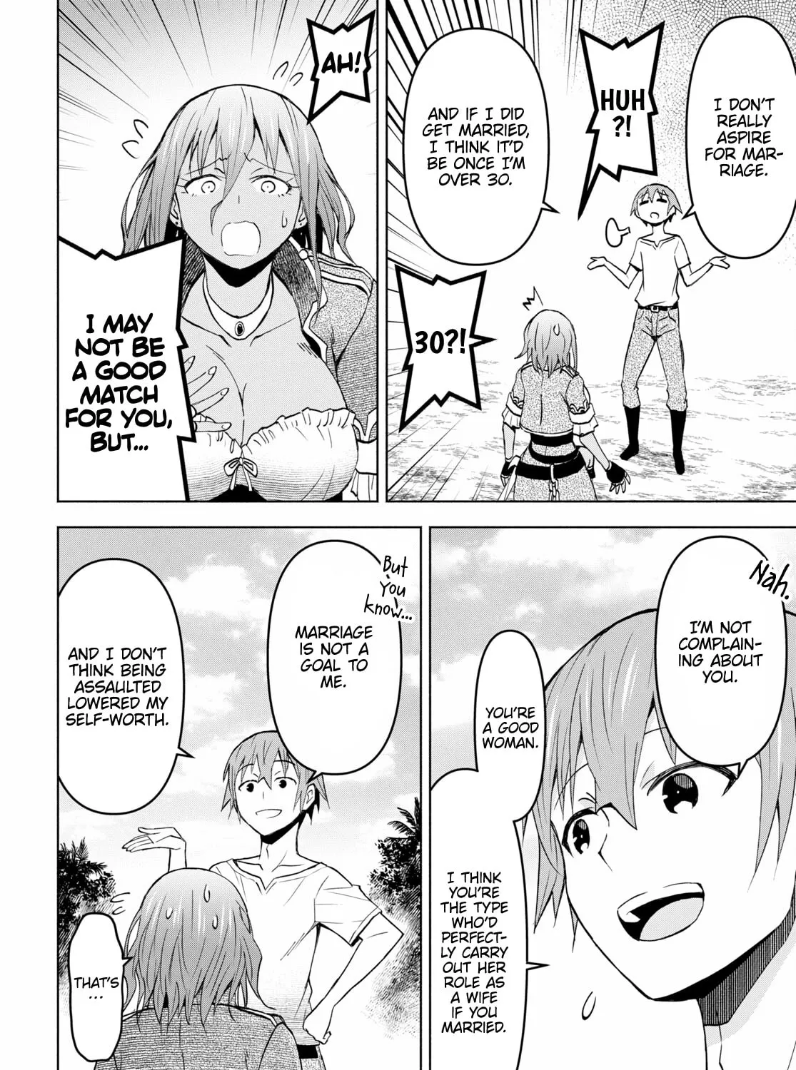 Dungeon Tou de Yadoya wo Yarou! Souzou Mahou wo Moratta Ore no Hosoude Hanjouki Chapter 39 page 27 - 