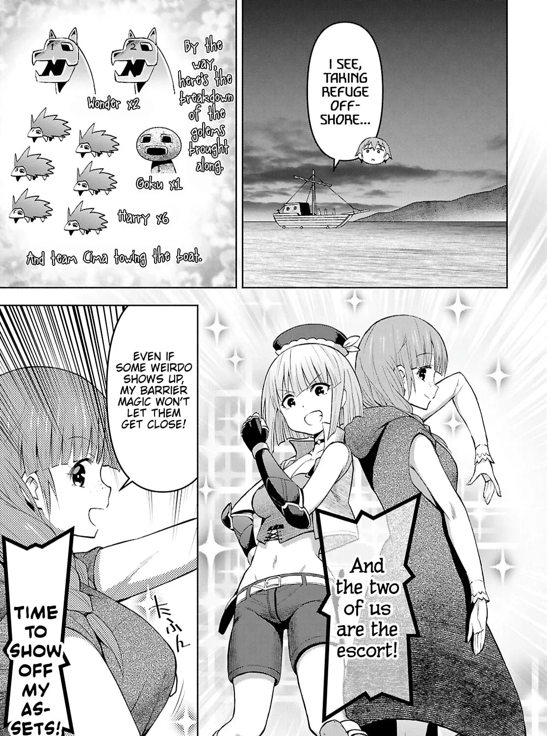 Dungeon Tou de Yadoya wo Yarou! Souzou Mahou wo Moratta Ore no Hosoude Hanjouki Chapter 42 page 33 - 