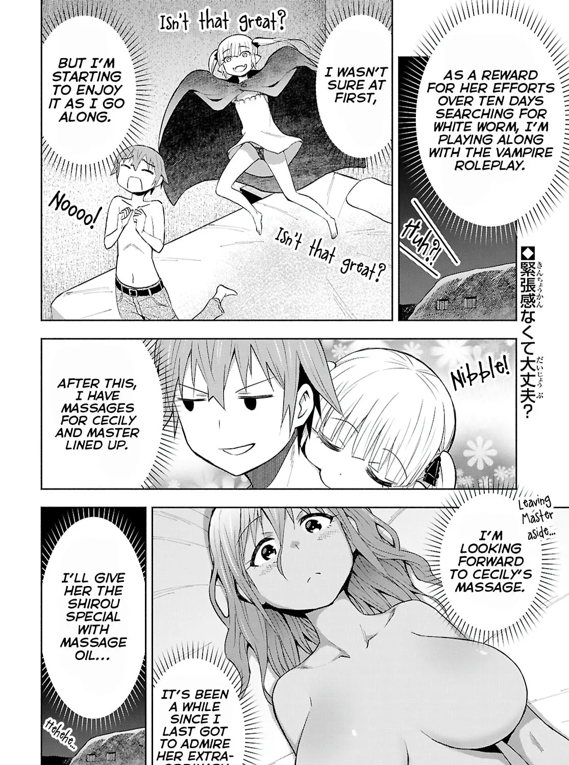 Dungeon Tou de Yadoya wo Yarou! Souzou Mahou wo Moratta Ore no Hosoude Hanjouki Chapter 42 page 55 - 