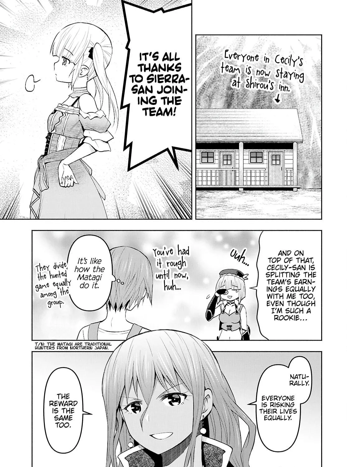 Dungeon Tou de Yadoya wo Yarou! Souzou Mahou wo Moratta Ore no Hosoude Hanjouki Chapter 43 page 17 - 
