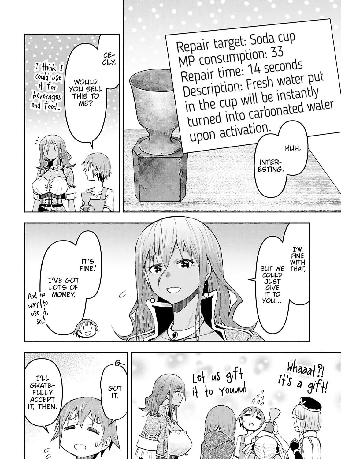 Dungeon Tou de Yadoya wo Yarou! Souzou Mahou wo Moratta Ore no Hosoude Hanjouki Chapter 43 page 23 - 