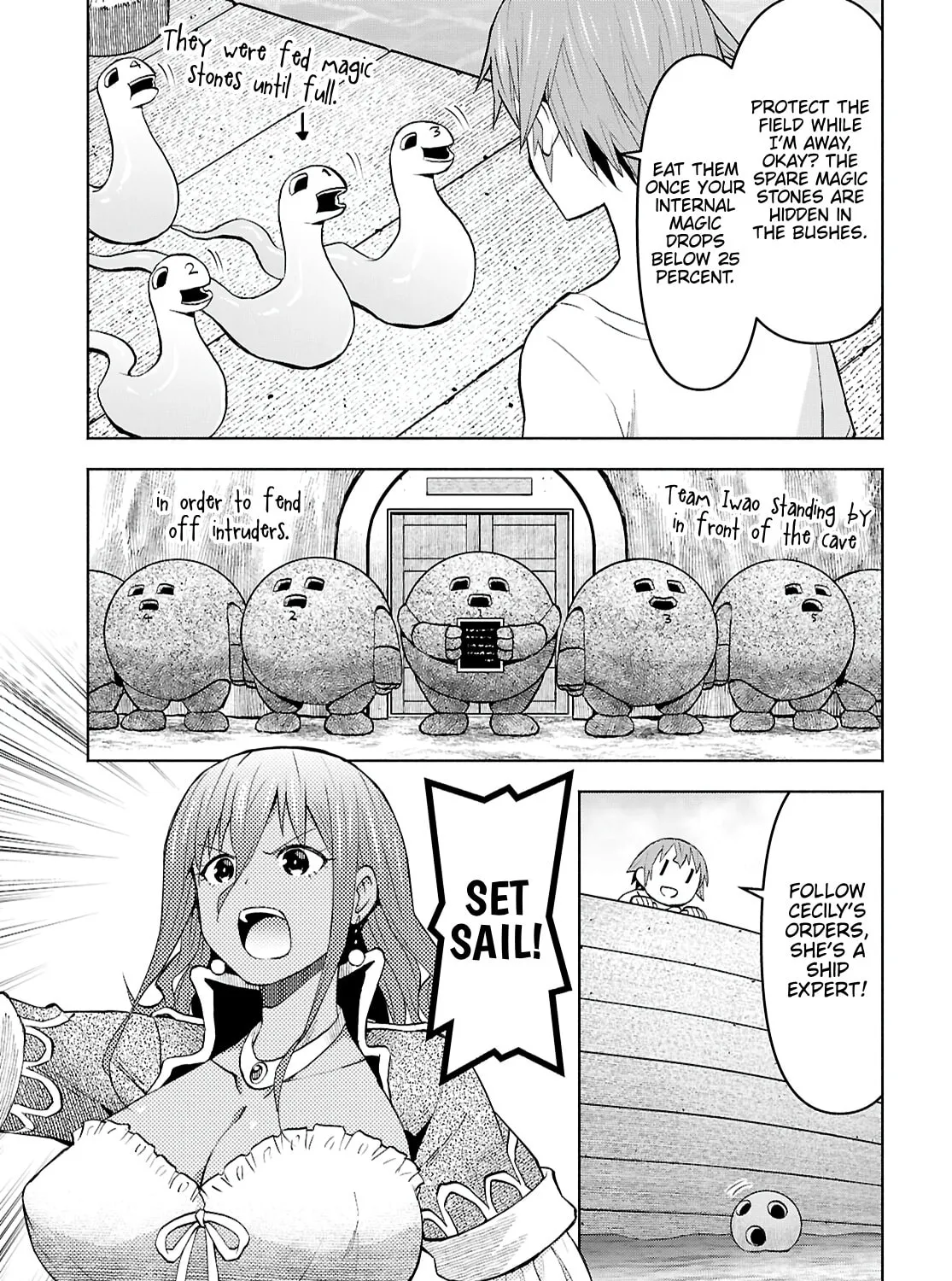 Dungeon Tou de Yadoya wo Yarou! Souzou Mahou wo Moratta Ore no Hosoude Hanjouki Chapter 44 page 13 - 