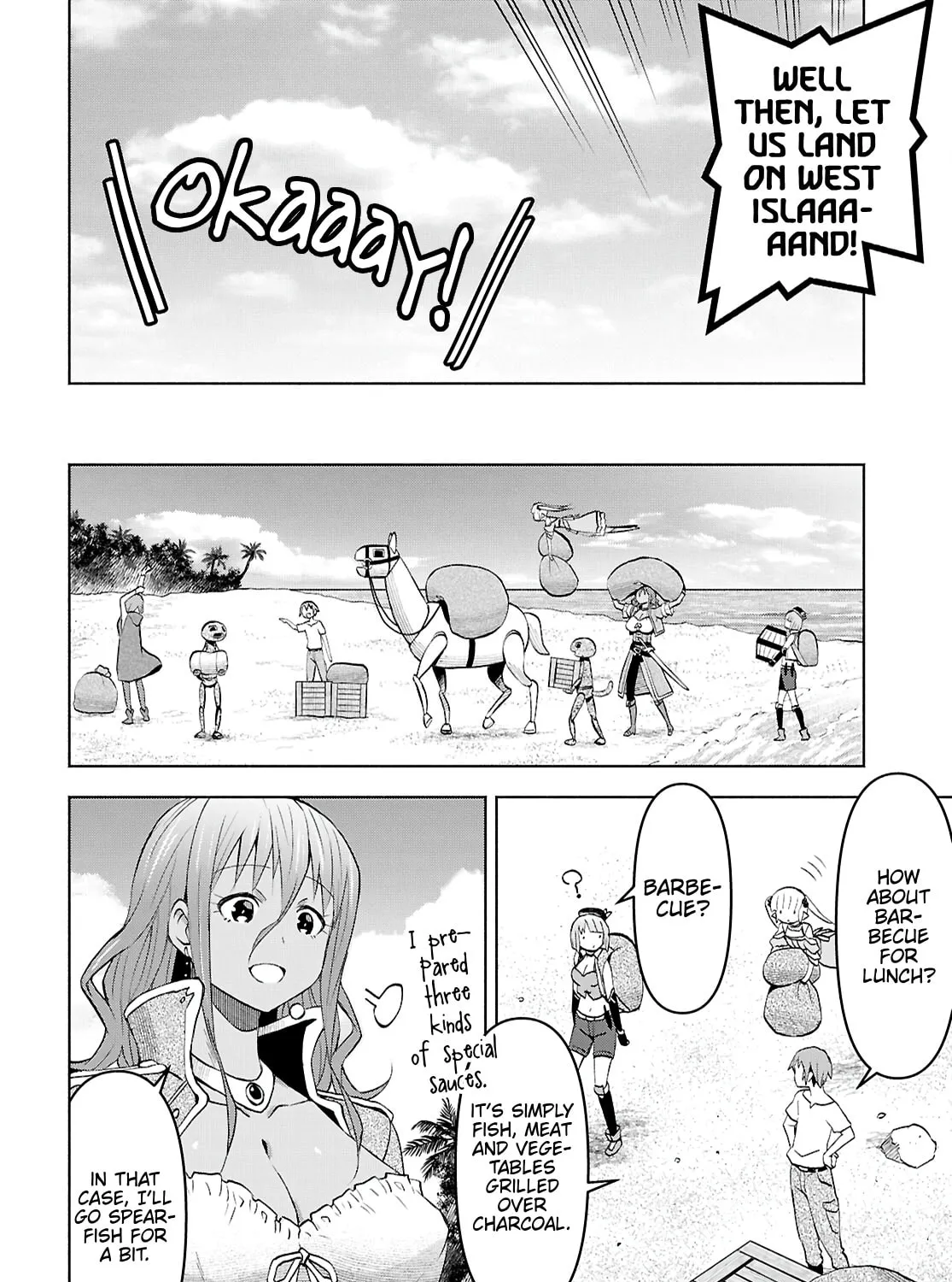 Dungeon Tou de Yadoya wo Yarou! Souzou Mahou wo Moratta Ore no Hosoude Hanjouki Chapter 44 page 27 - 