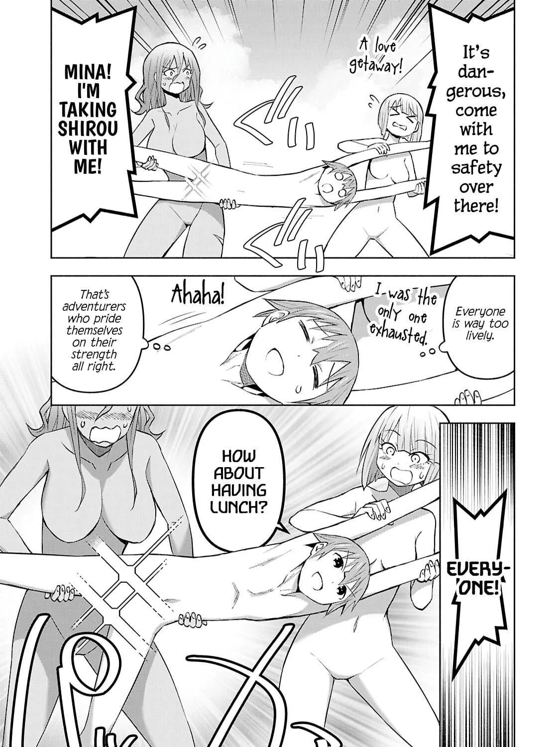Dungeon Tou de Yadoya wo Yarou! Souzou Mahou wo Moratta Ore no Hosoude Hanjouki Chapter 44 page 49 - 