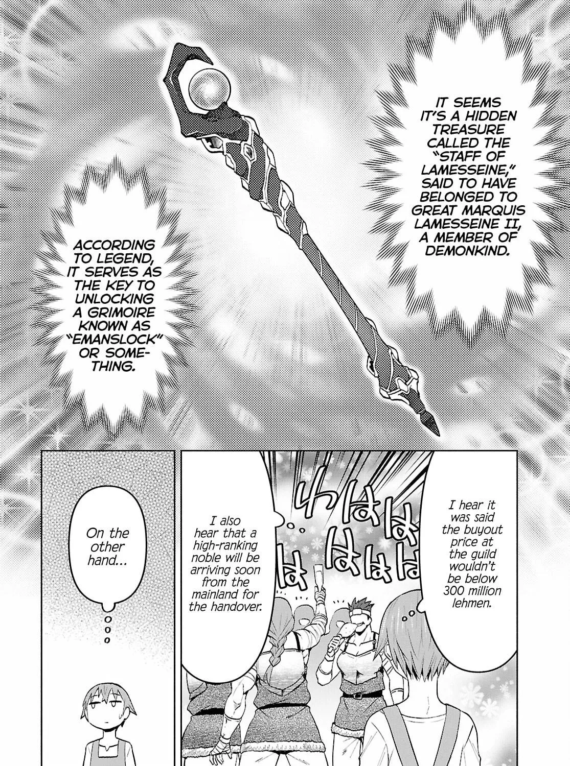 Dungeon Tou de Yadoya wo Yarou! Souzou Mahou wo Moratta Ore no Hosoude Hanjouki Chapter 46 page 47 - 