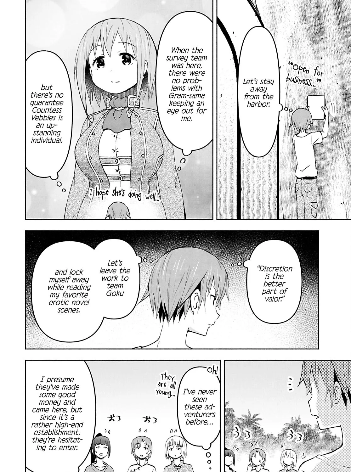 Dungeon Tou de Yadoya wo Yarou! Souzou Mahou wo Moratta Ore no Hosoude Hanjouki Chapter 47 page 15 - 