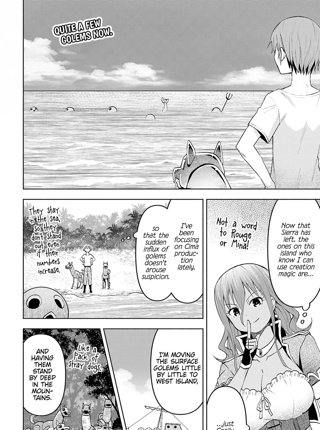 Dungeon Tou de Yadoya wo Yarou! Souzou Mahou wo Moratta Ore no Hosoude Hanjouki Chapter 47 page 3 - 