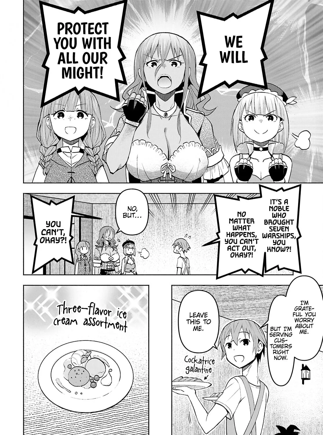 Dungeon Tou de Yadoya wo Yarou! Souzou Mahou wo Moratta Ore no Hosoude Hanjouki Chapter 47 page 27 - 