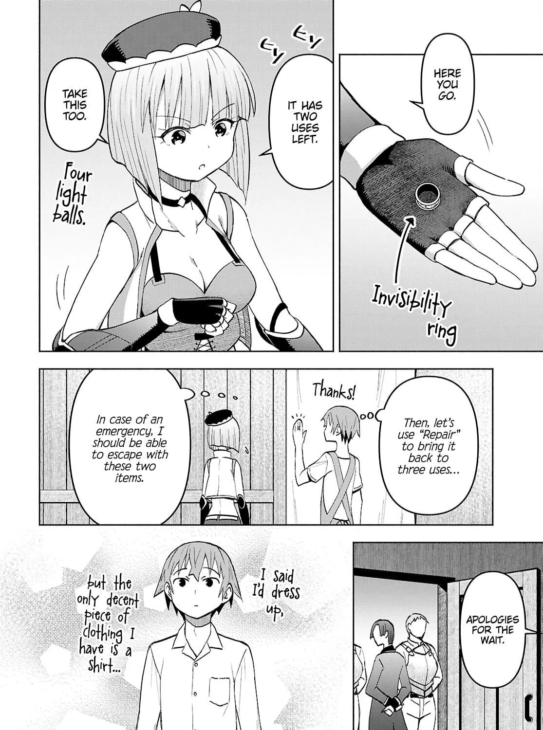 Dungeon Tou de Yadoya wo Yarou! Souzou Mahou wo Moratta Ore no Hosoude Hanjouki Chapter 47 page 39 - 