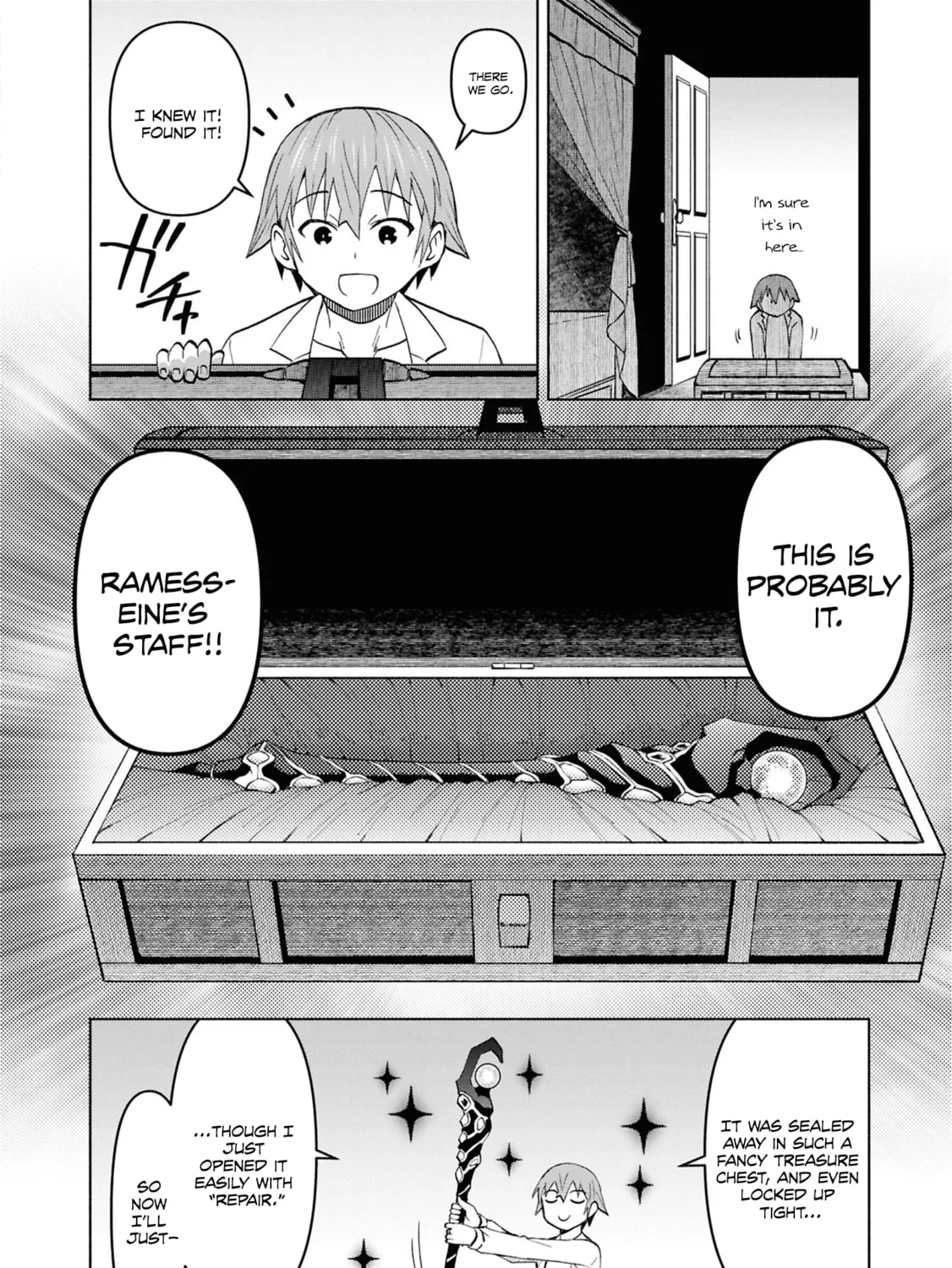 Dungeon Tou de Yadoya wo Yarou! Souzou Mahou wo Moratta Ore no Hosoude Hanjouki Chapter 48 page 33 - 