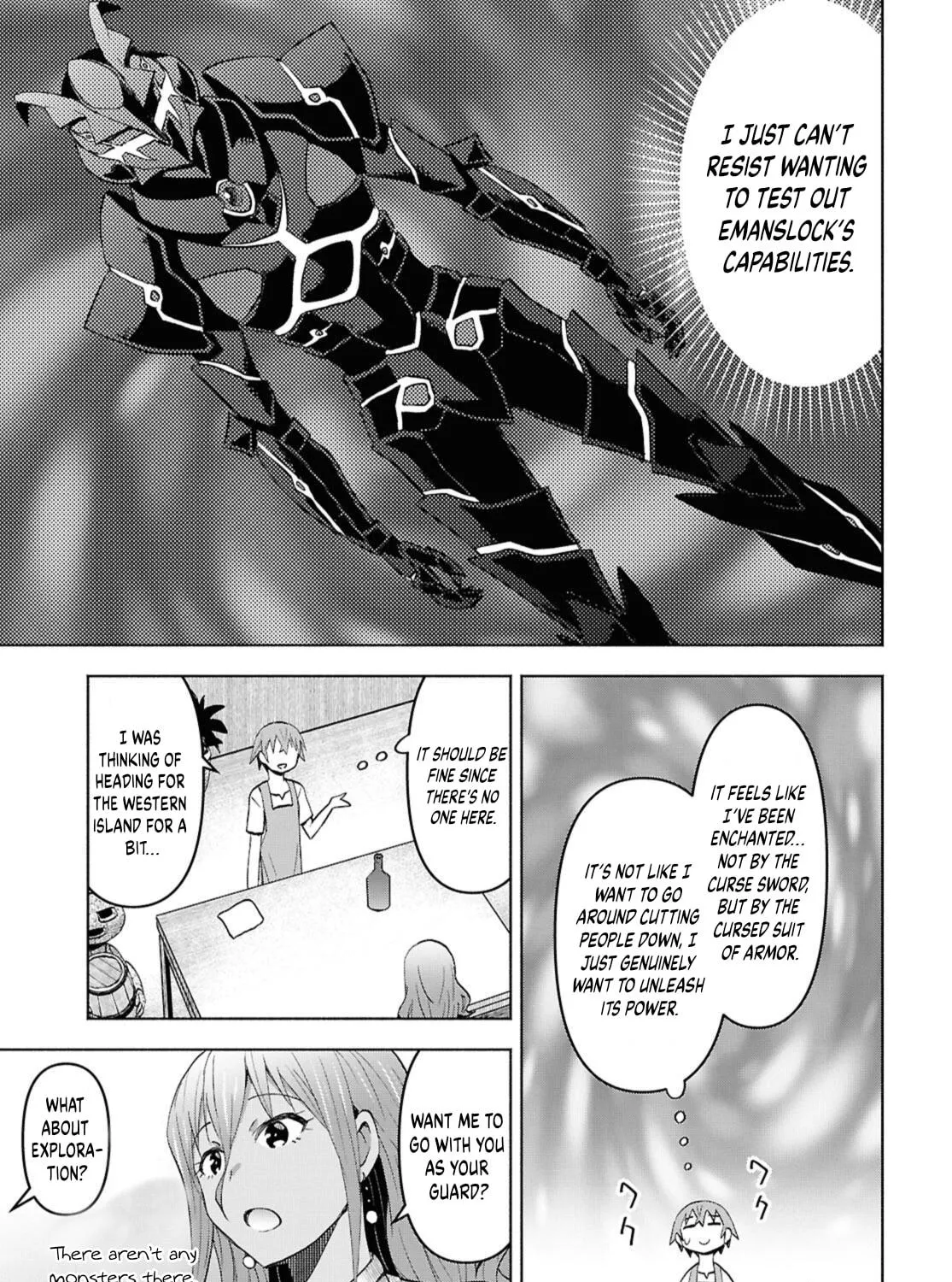Dungeon Tou de Yadoya wo Yarou! Souzou Mahou wo Moratta Ore no Hosoude Hanjouki Chapter 49 page 39 - 
