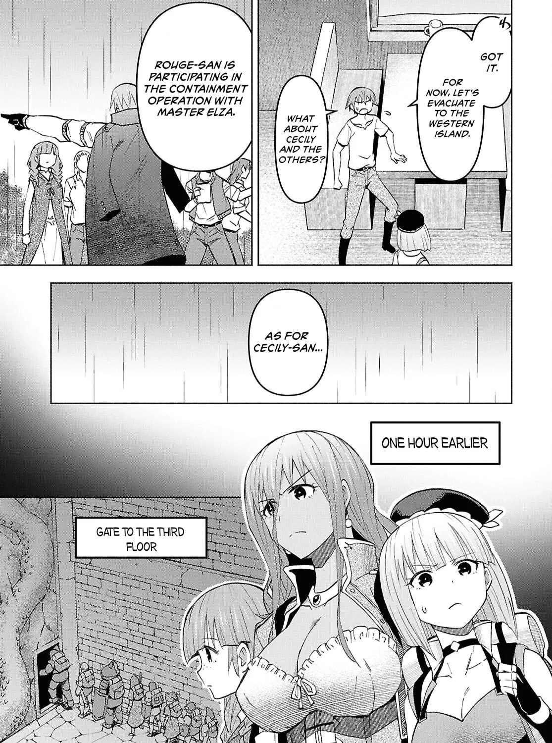Dungeon Tou de Yadoya wo Yarou! Souzou Mahou wo Moratta Ore no Hosoude Hanjouki Chapter 50 page 23 - 