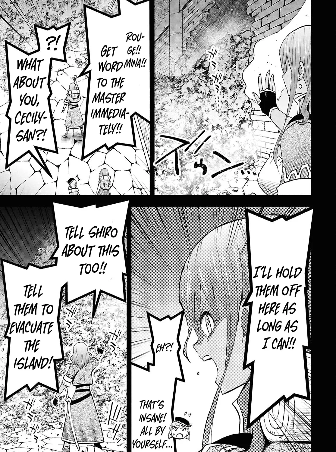 Dungeon Tou de Yadoya wo Yarou! Souzou Mahou wo Moratta Ore no Hosoude Hanjouki Chapter 50 page 33 - 